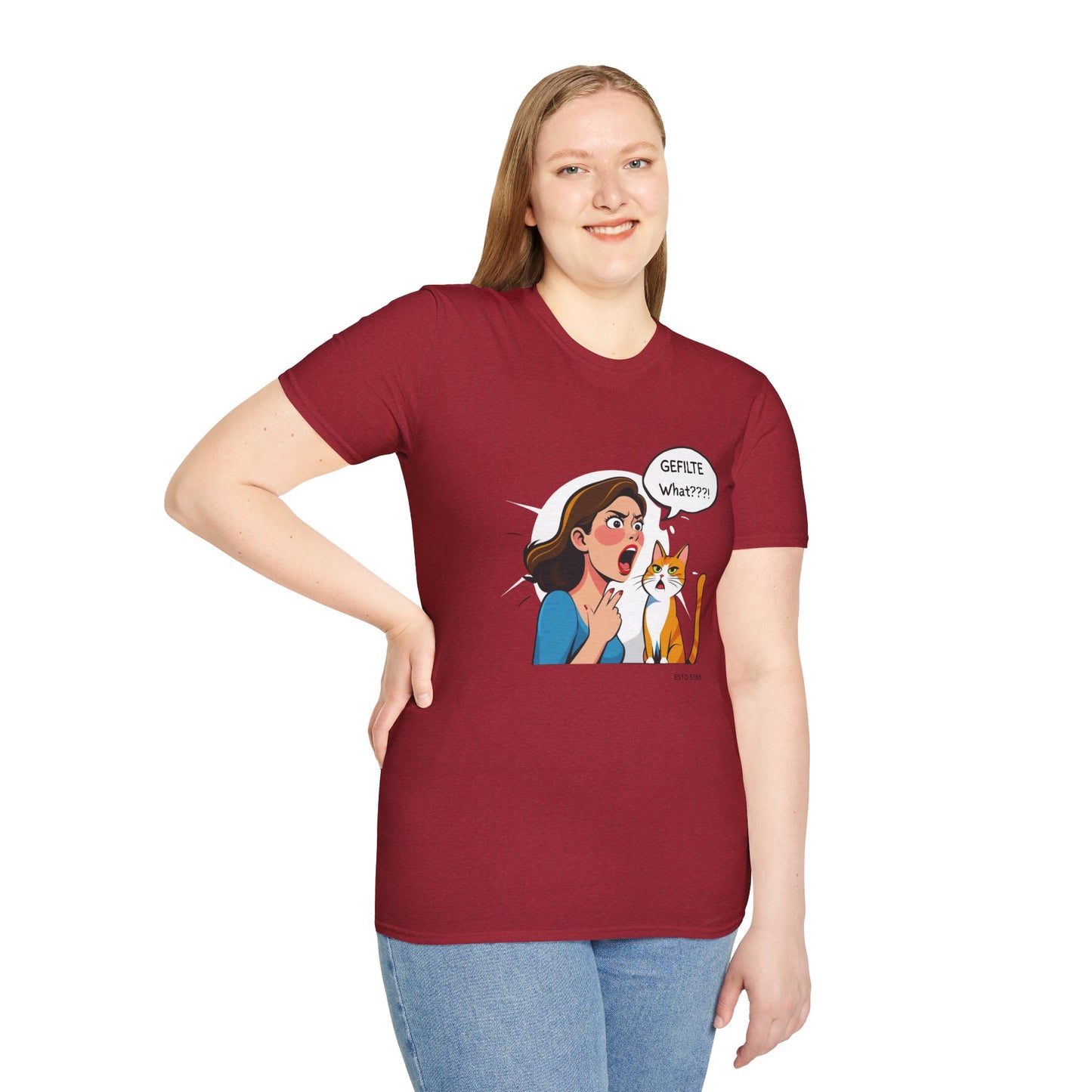 GEFILTE What???! - Unisex soft T-shirt