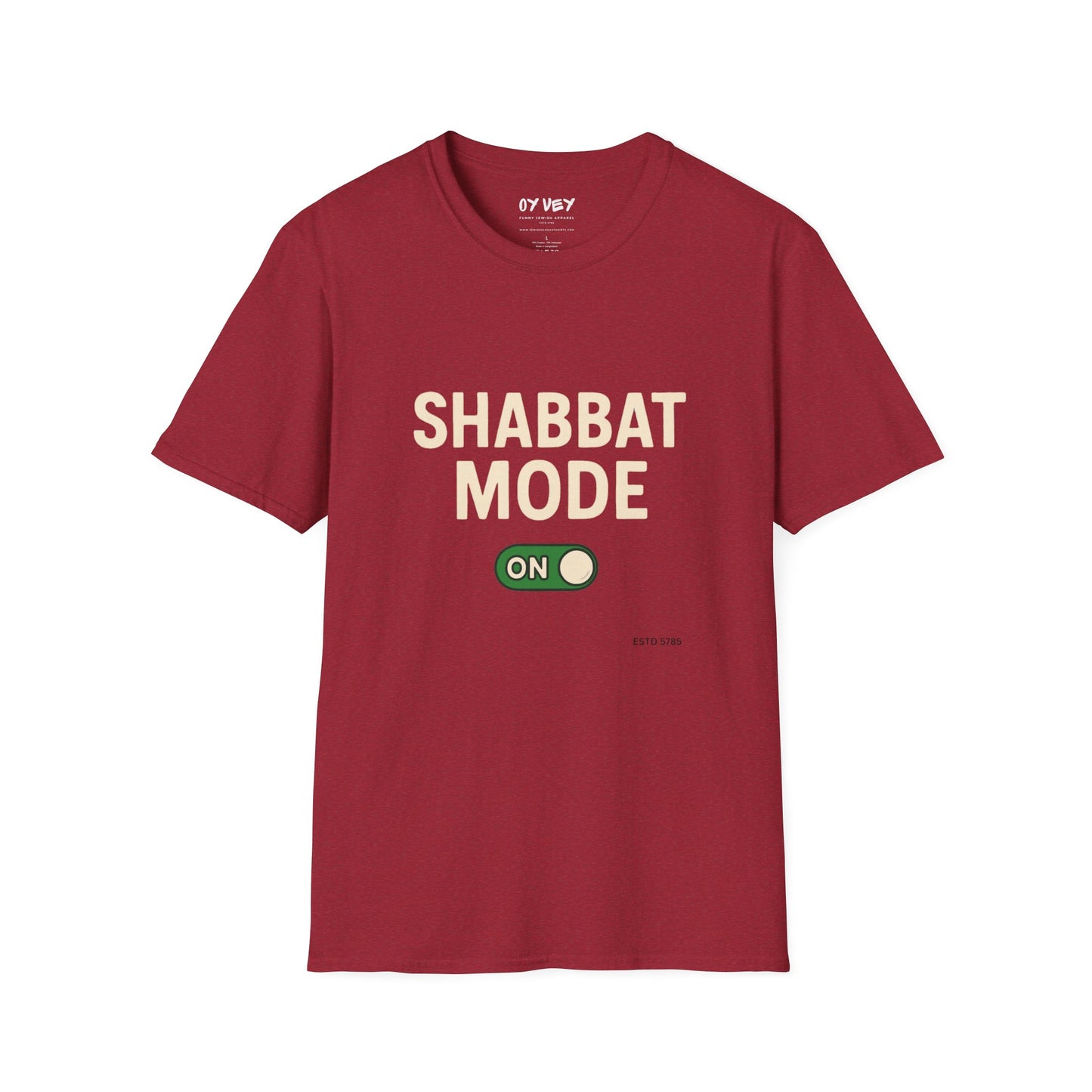 Shabbat Mode Activated 3 - Unisex soft T-shirt, Perfect Gift for Friends