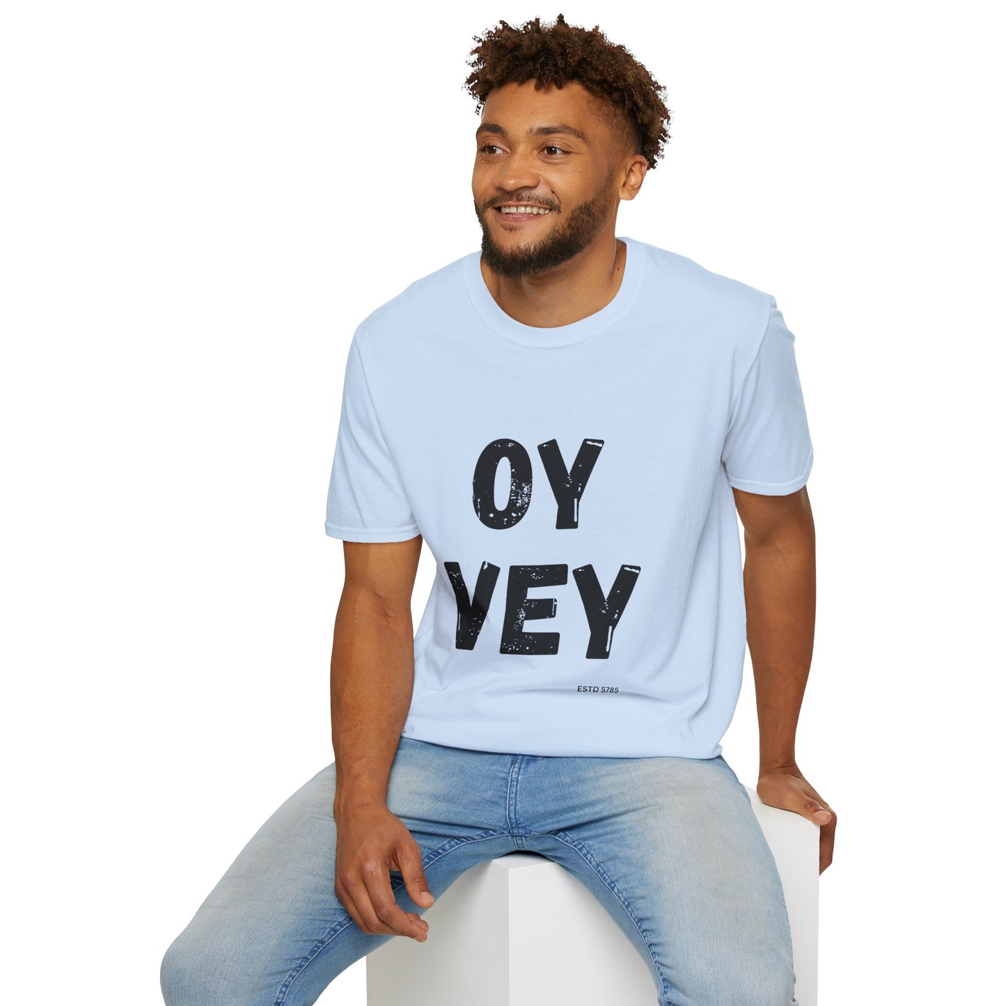 Oy Vey - Unisex soft T-shirt, Perfect Gift for Friends
