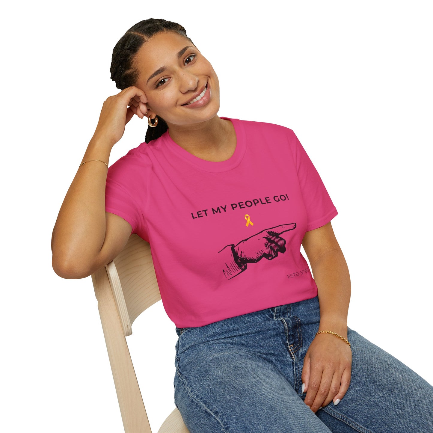 Let My People GO! - Unisex soft T-shirt, Perfect Gift for Friends