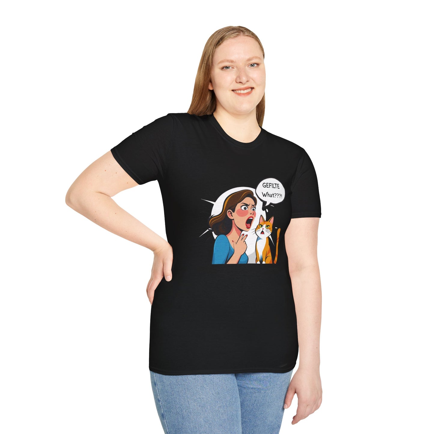 GEFILTE What???! - Unisex soft T-shirt