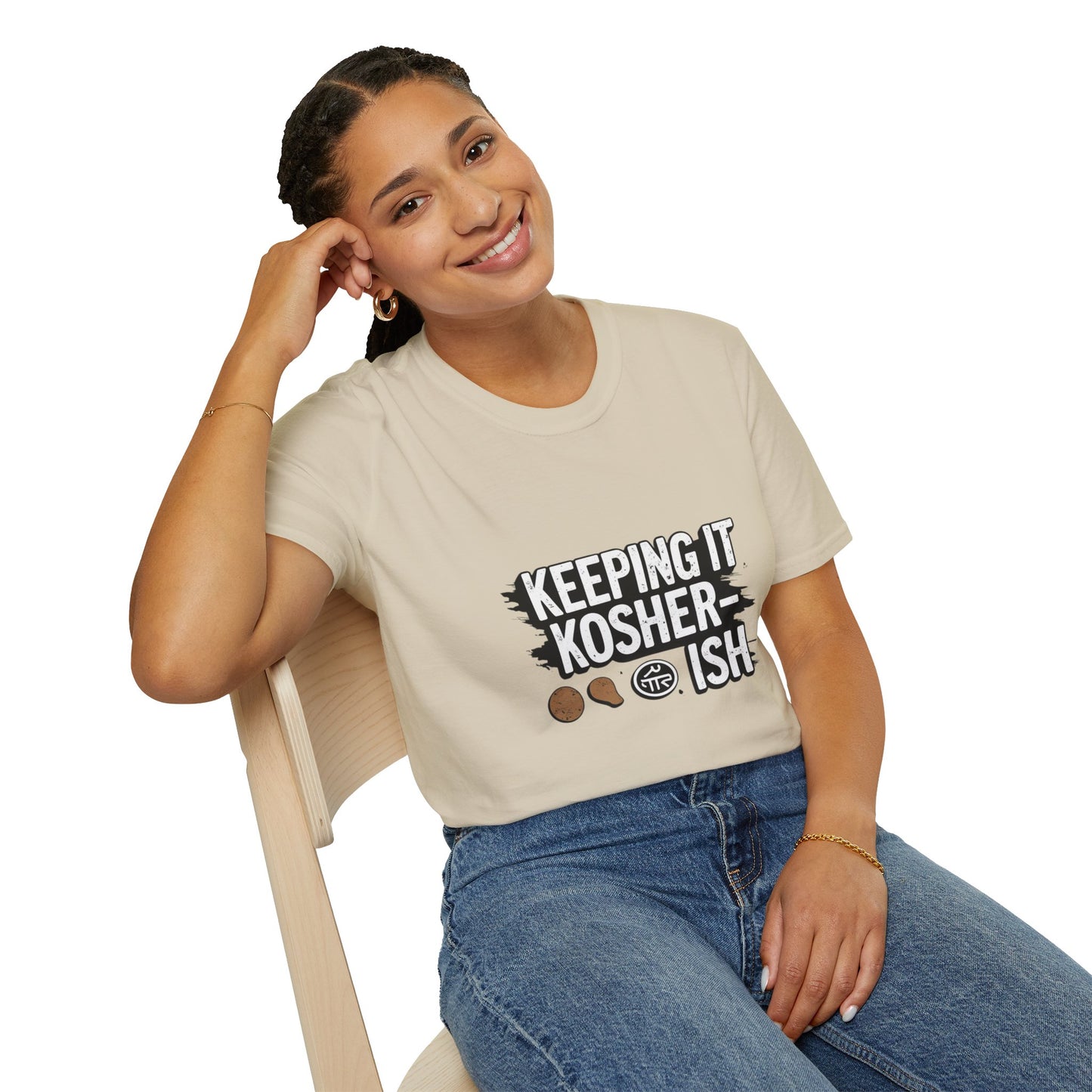 Keeping it Kosher-ish - Unisex soft T-shirt, Perfect Gift for Friends