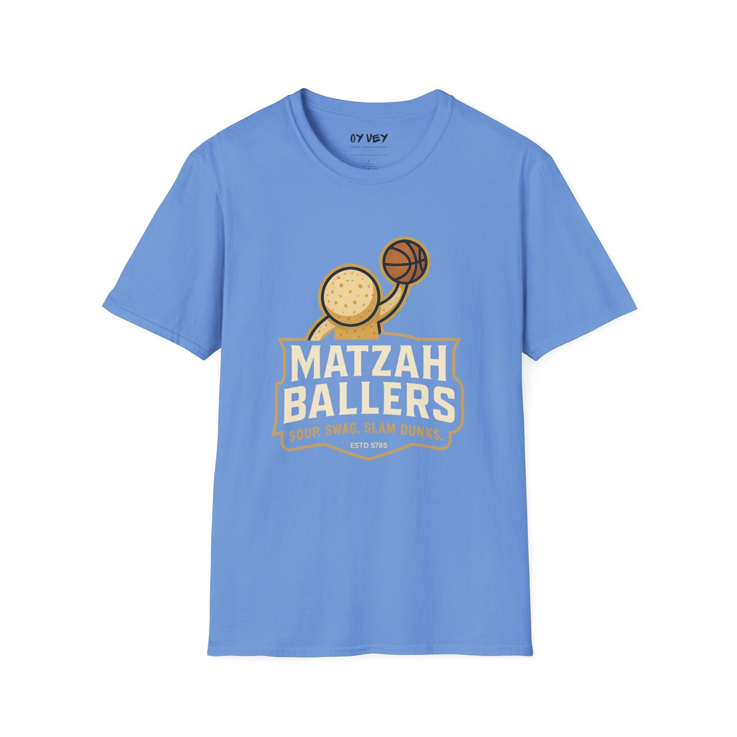 Matza Ballers - Unisex soft T-shirt, Perfect Gift for Friends