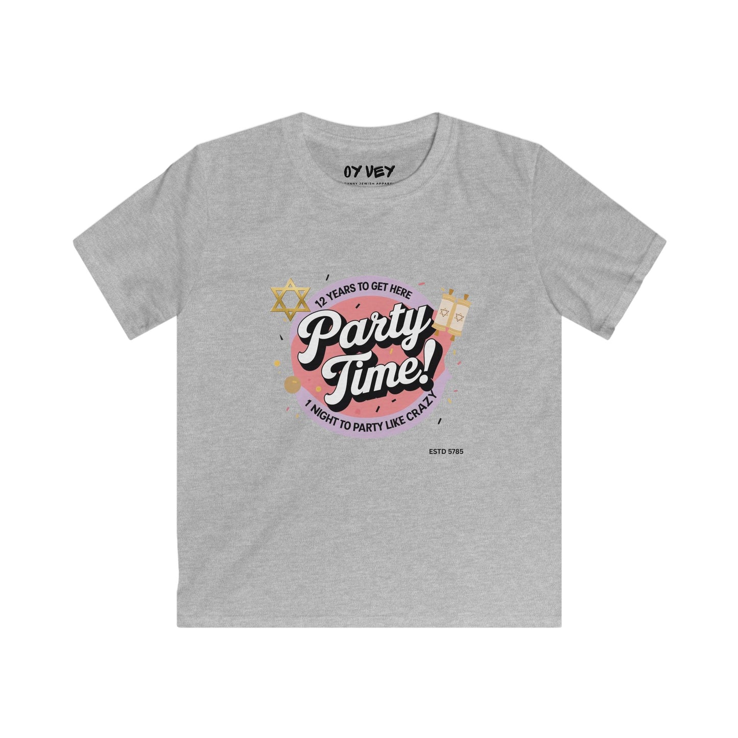 Bat Mitzvah - Soft style Kids Tee
