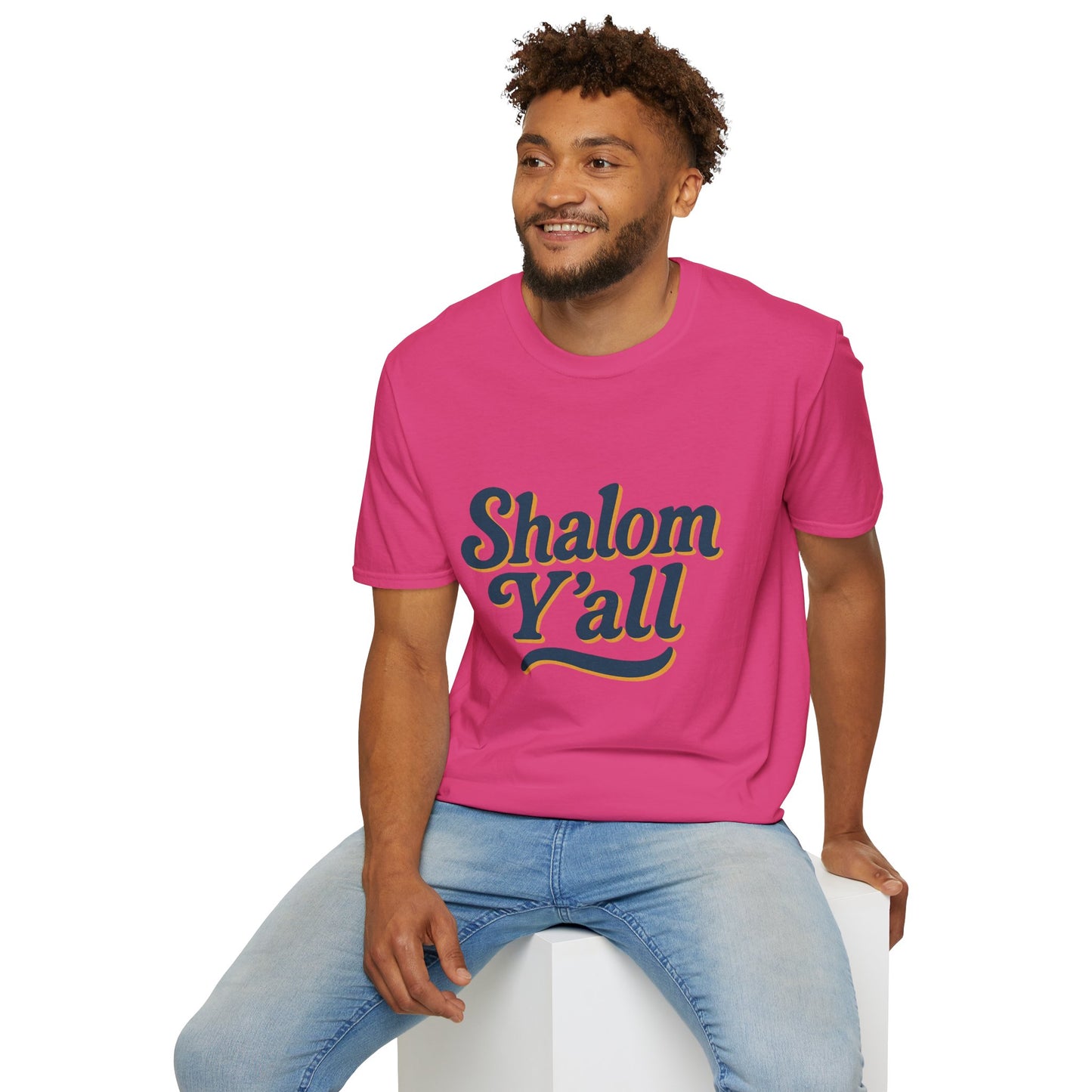 Shalom Yall - Unisex soft T-shirt, Perfect Gift for Friends