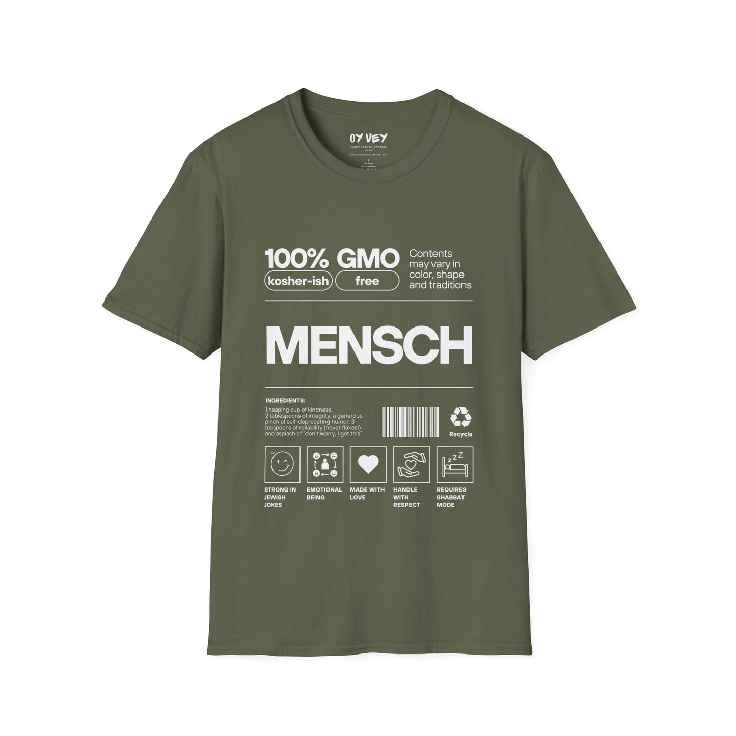 Mensch 2 - Unisex Softstyle T-Shirt