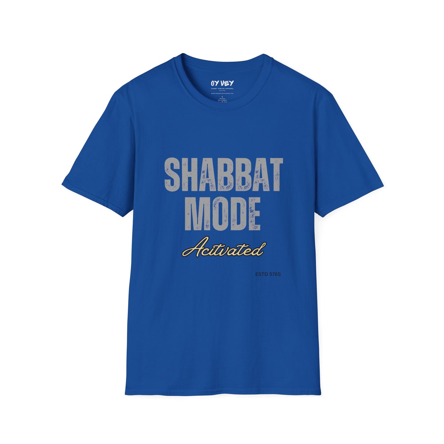 Shabbat Mode Activated 2 - Unisex soft T-shirt, Perfect Gift for Friends