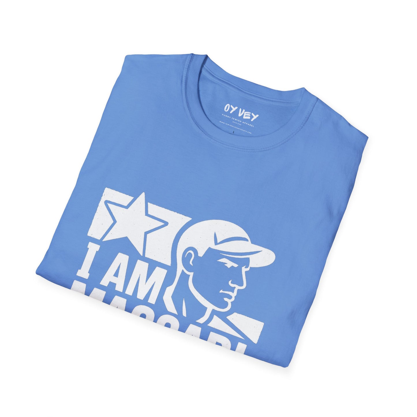 I am Maccabi 2 - Unisex soft T-shirt, Perfect Gift for Maccabees