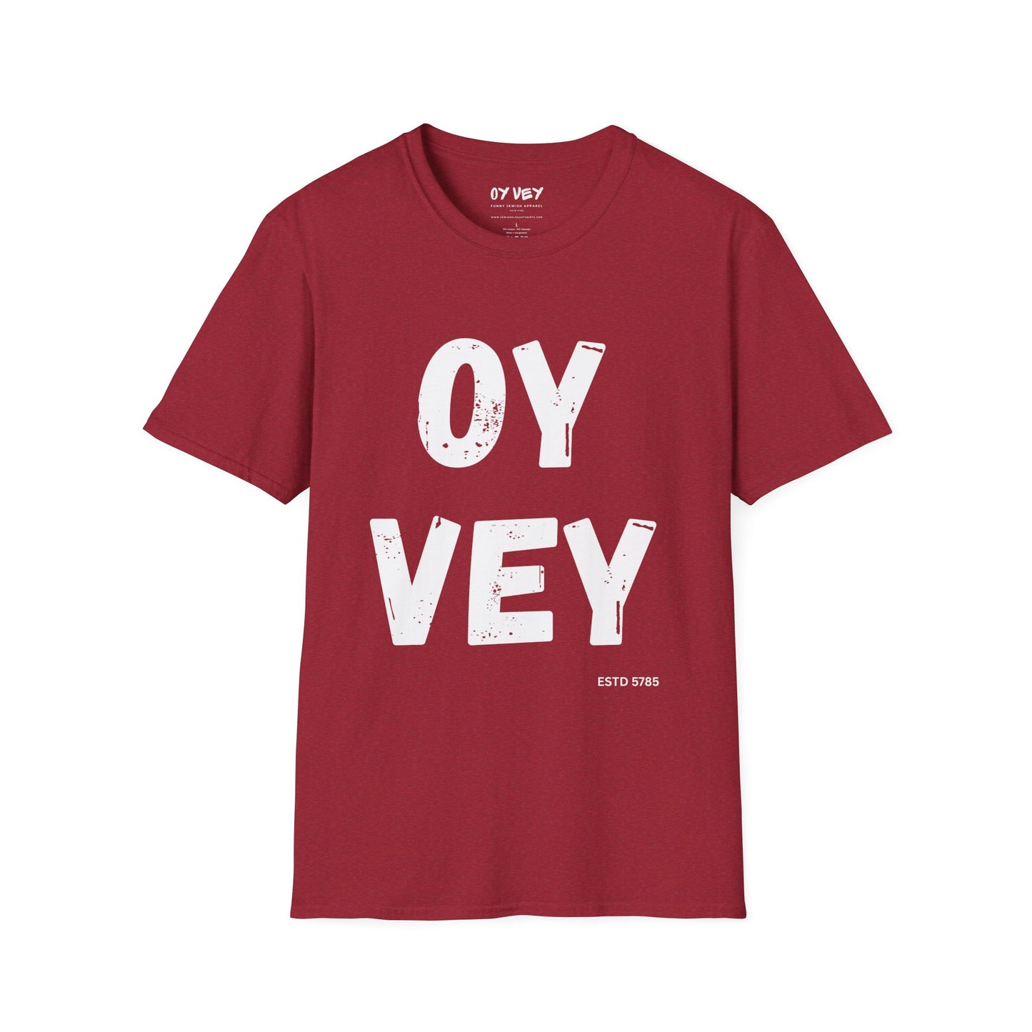 Oy Vey - Unisex soft T-shirt, Perfect Gift for Friends