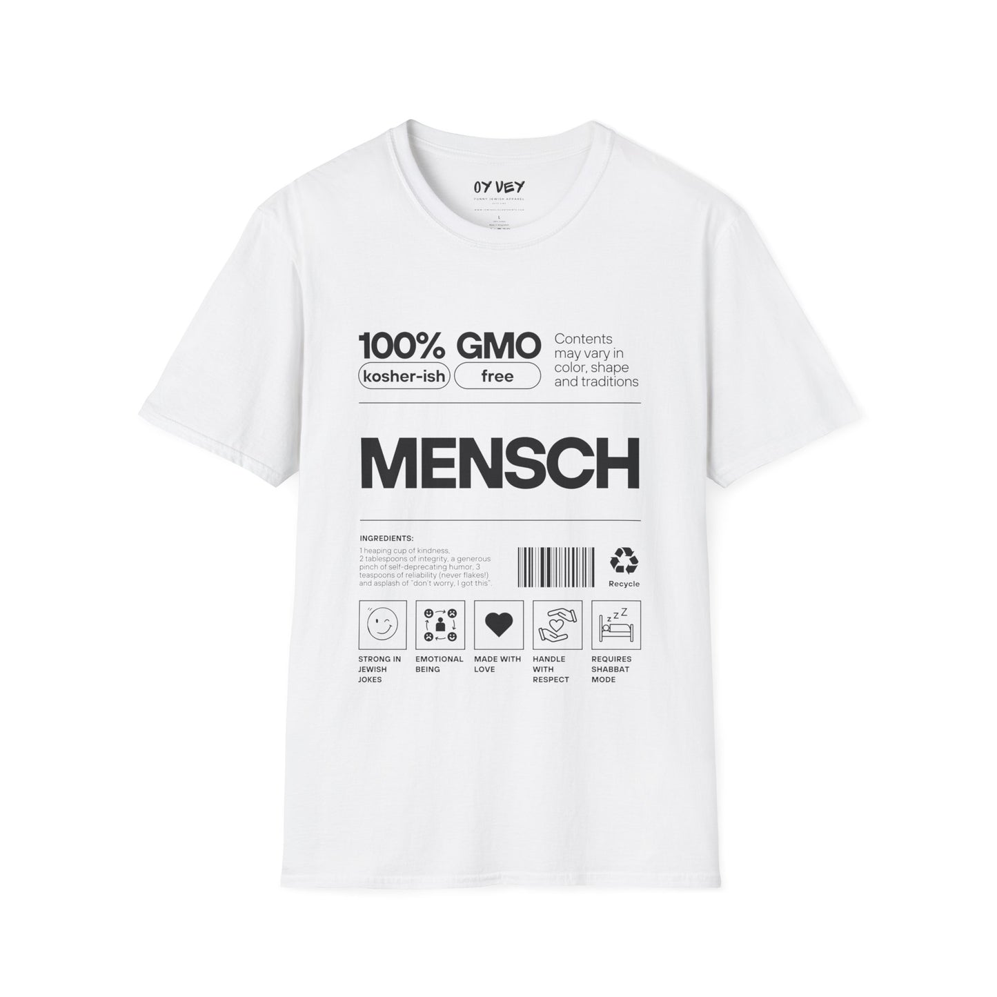 Mensch 2 - Unisex Softstyle T-Shirt