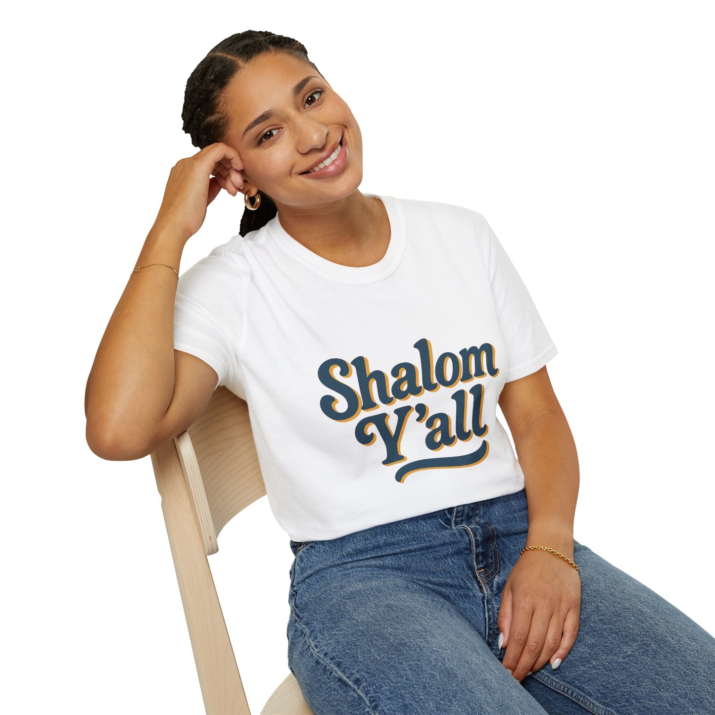 Shalom Yall - Unisex soft T-shirt, Perfect Gift for Friends