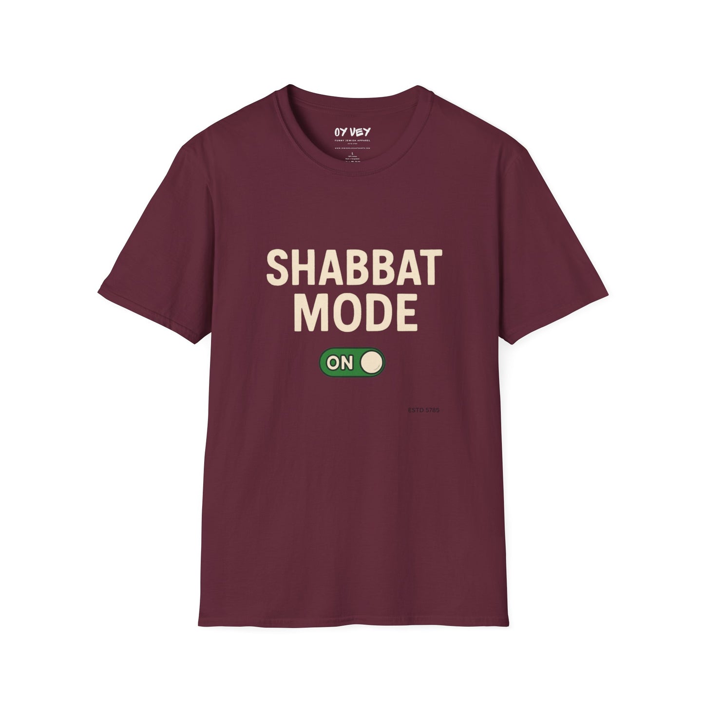 Shabbat Mode Activated 3 - Unisex soft T-shirt, Perfect Gift for Friends