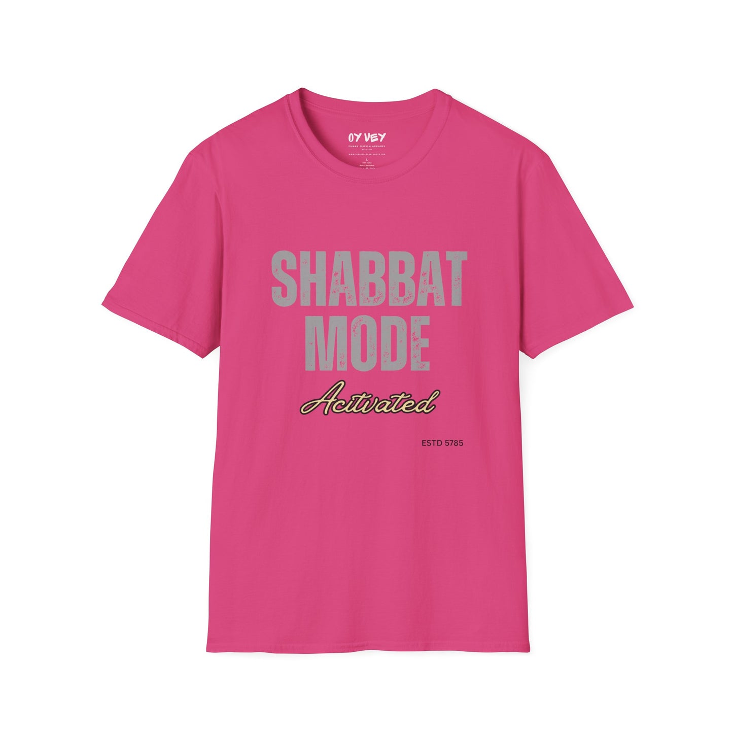 Shabbat Mode Activated 2 - Unisex soft T-shirt, Perfect Gift for Friends