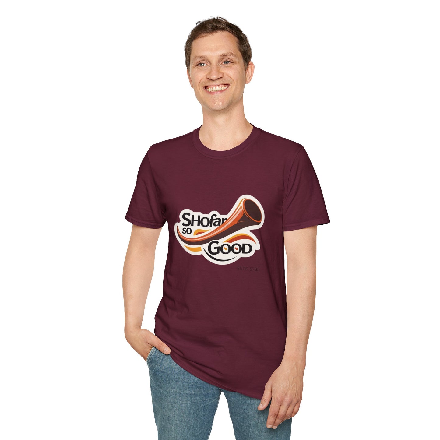 Shofar - Unisex soft T-shirt, Perfect Gift for Rosh Hashanah