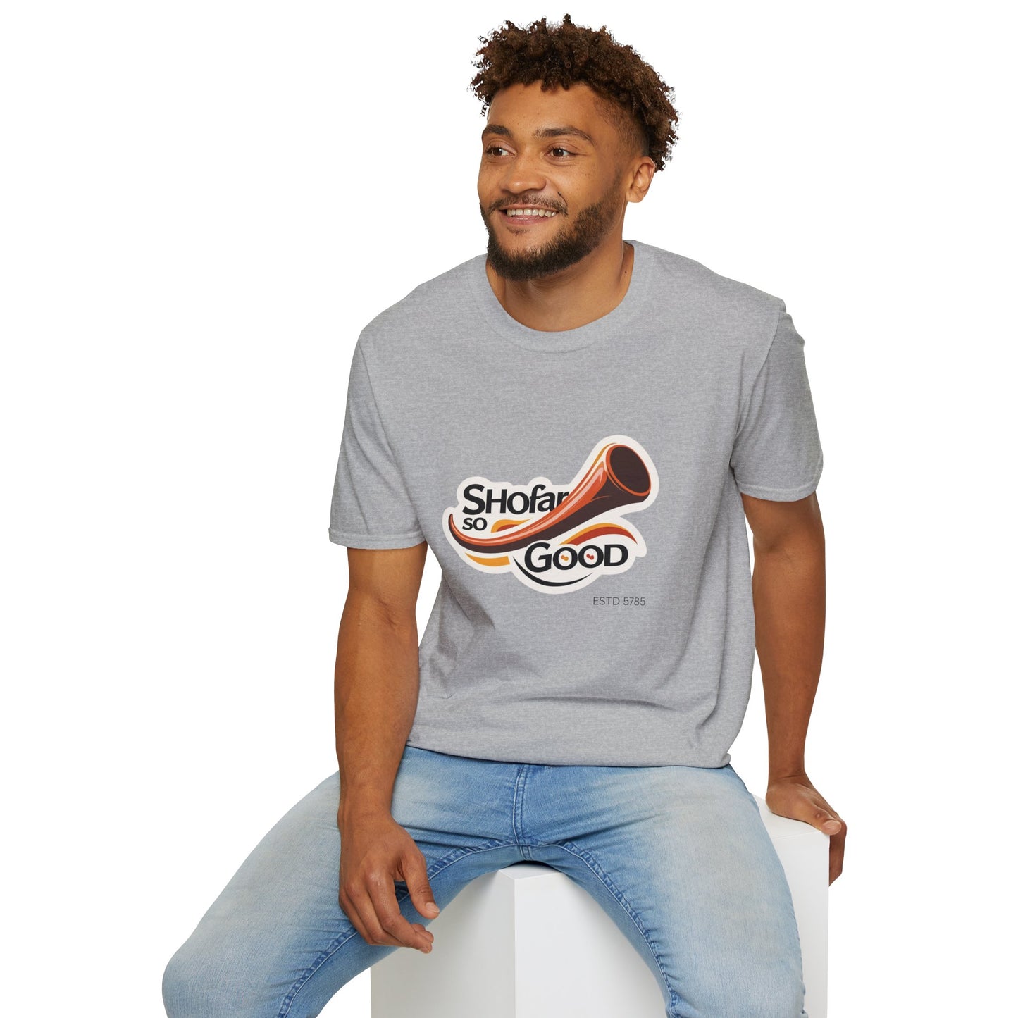 Shofar - Unisex soft T-shirt, Perfect Gift for Rosh Hashanah