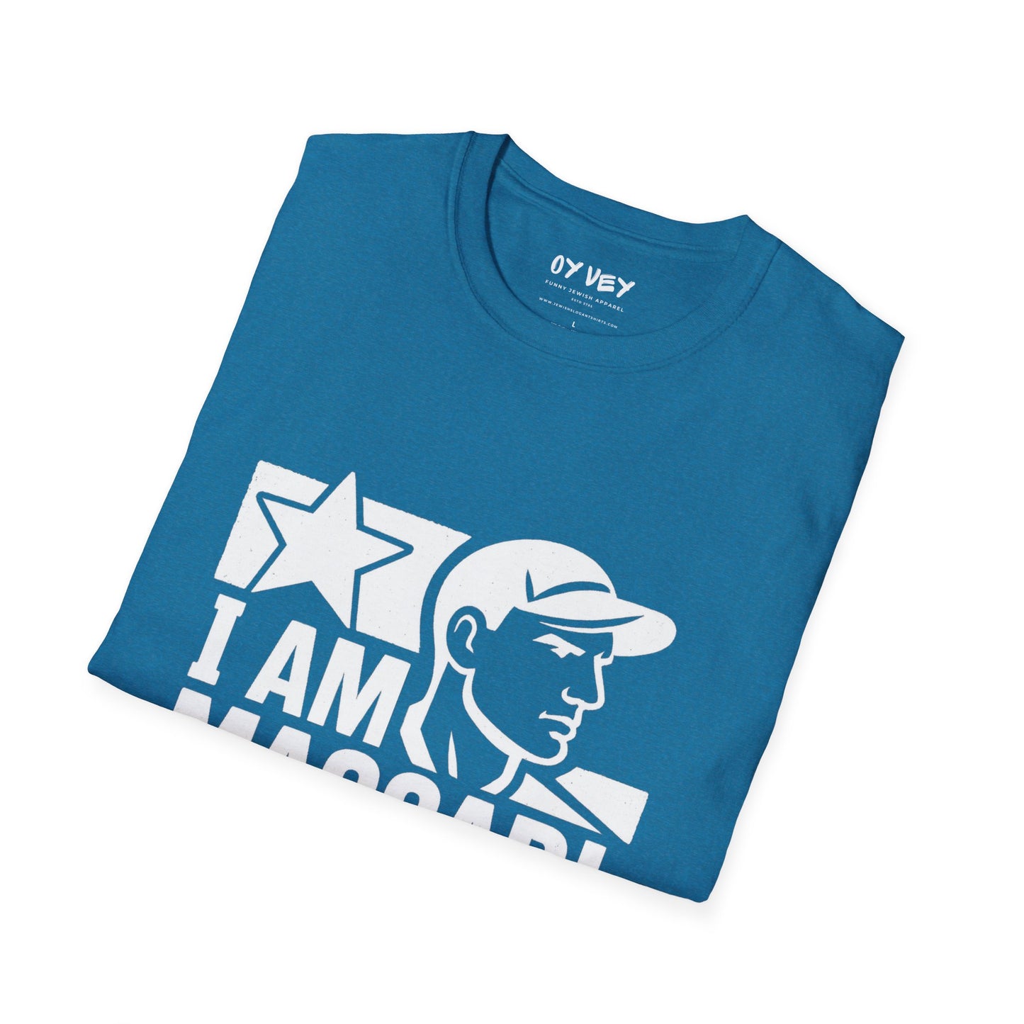 I am Maccabi 2 - Unisex soft T-shirt, Perfect Gift for Maccabees