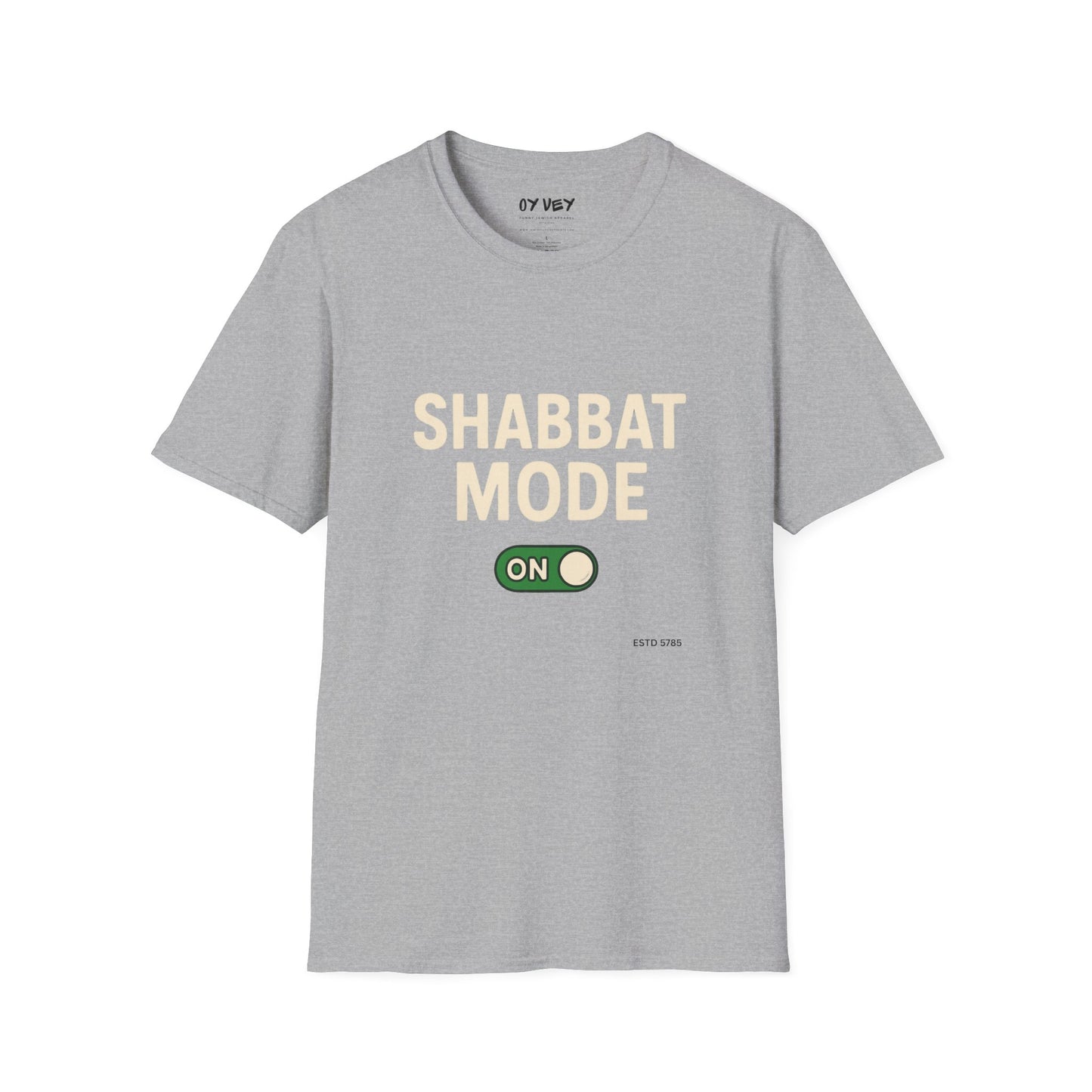 Shabbat Mode Activated 3 - Unisex soft T-shirt, Perfect Gift for Friends