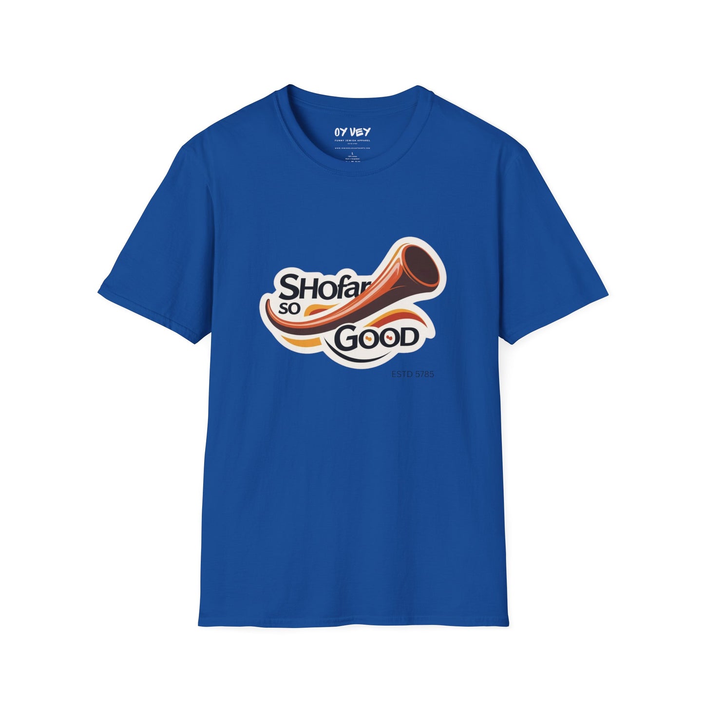 Shofar - Unisex soft T-shirt, Perfect Gift for Rosh Hashanah