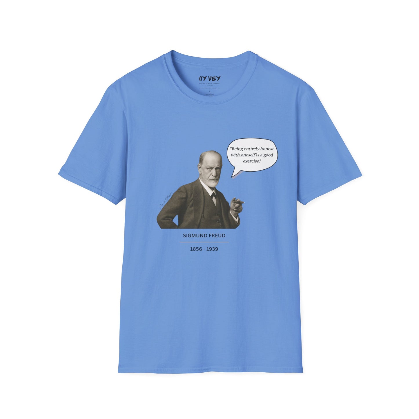 Sigmund Freud - Unisex soft T-shirt, Perfect Gift for Friends