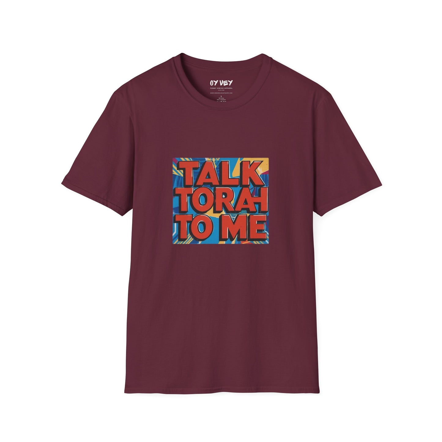 Talk Torah To Me - Unisex soft T-shirt, Perfect Gift for Friends