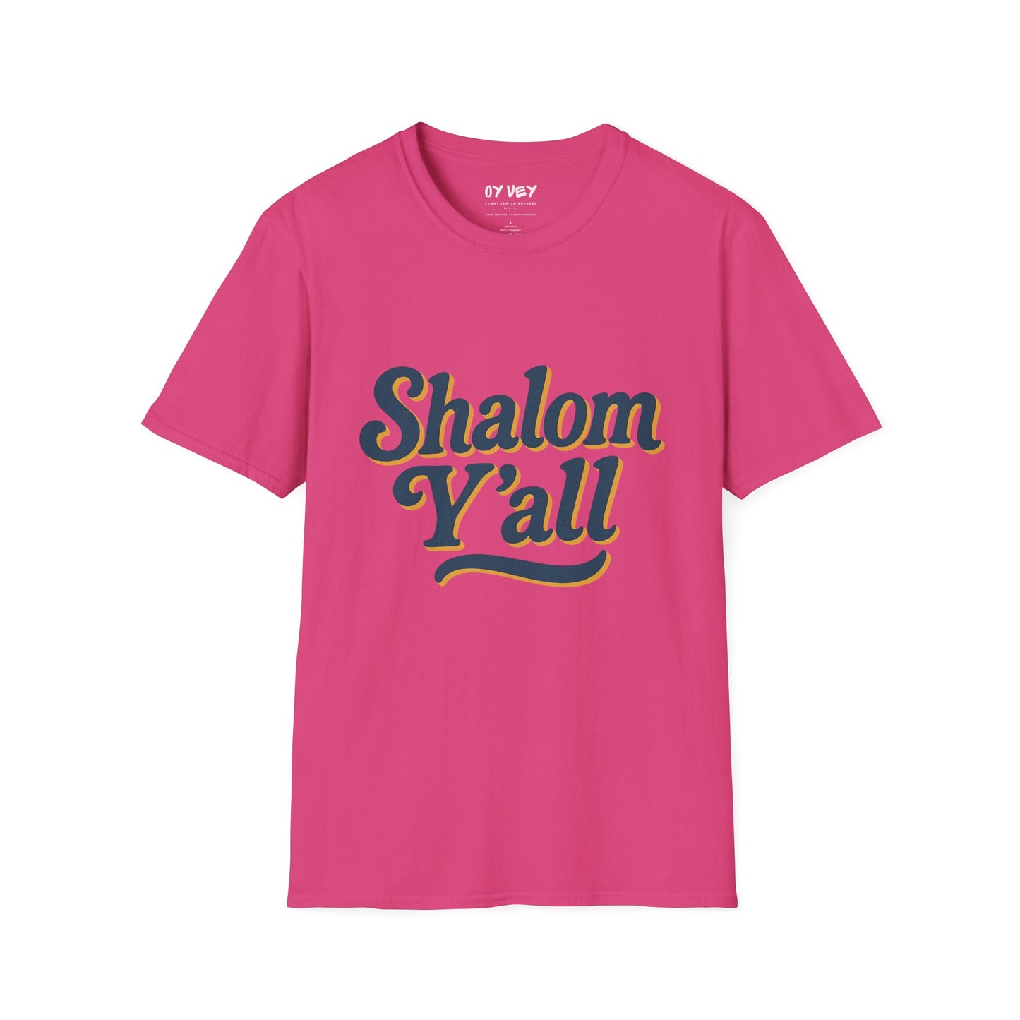 Shalom Yall - Unisex soft T-shirt, Perfect Gift for Friends