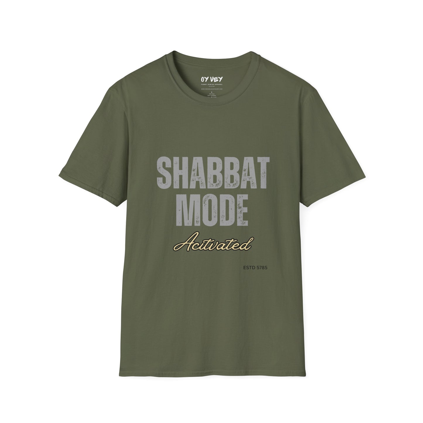 Shabbat Mode Activated 2 - Unisex soft T-shirt, Perfect Gift for Friends