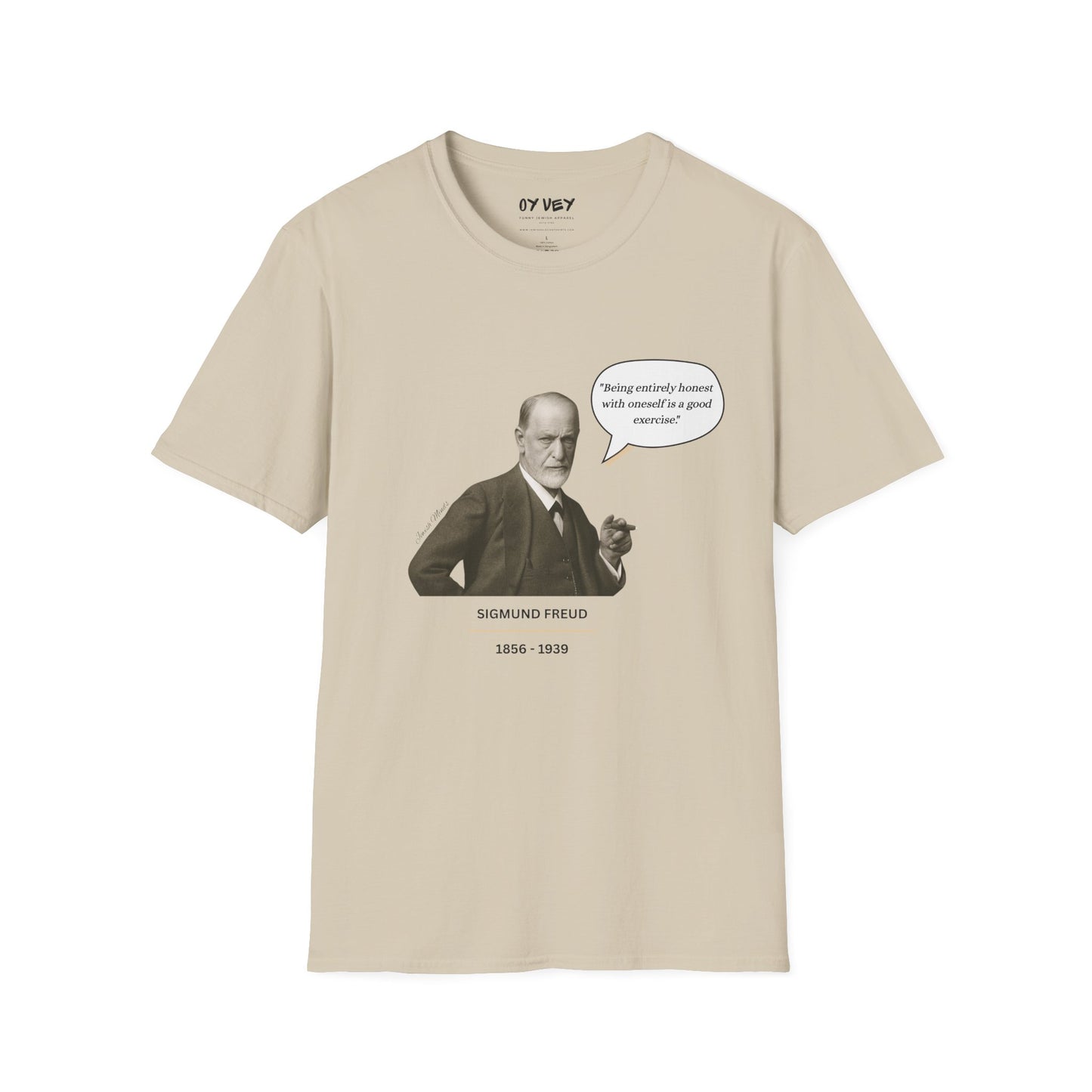 Sigmund Freud - Unisex soft T-shirt, Perfect Gift for Friends