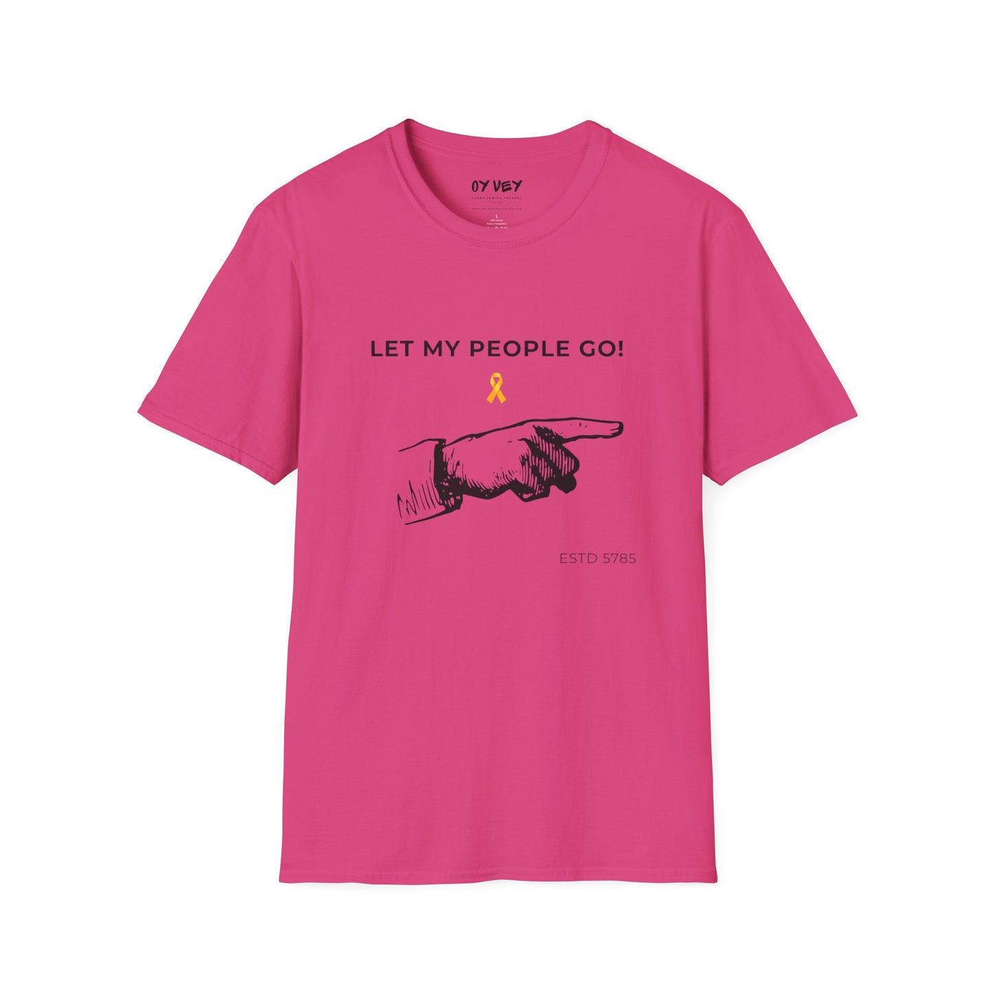Let My People GO! - Unisex soft T-shirt, Perfect Gift for Friends