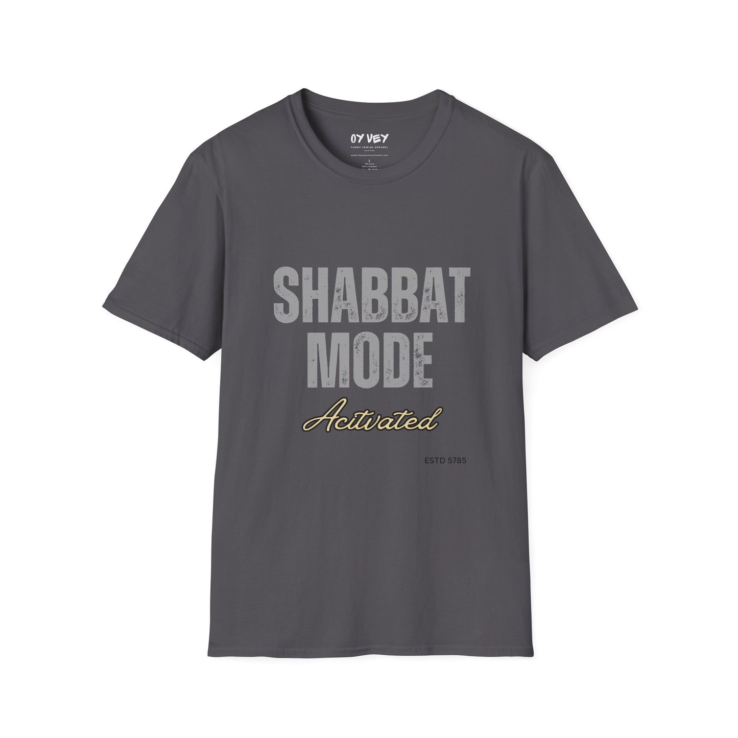 Shabbat Mode Activated 2 - Unisex soft T-shirt, Perfect Gift for Friends