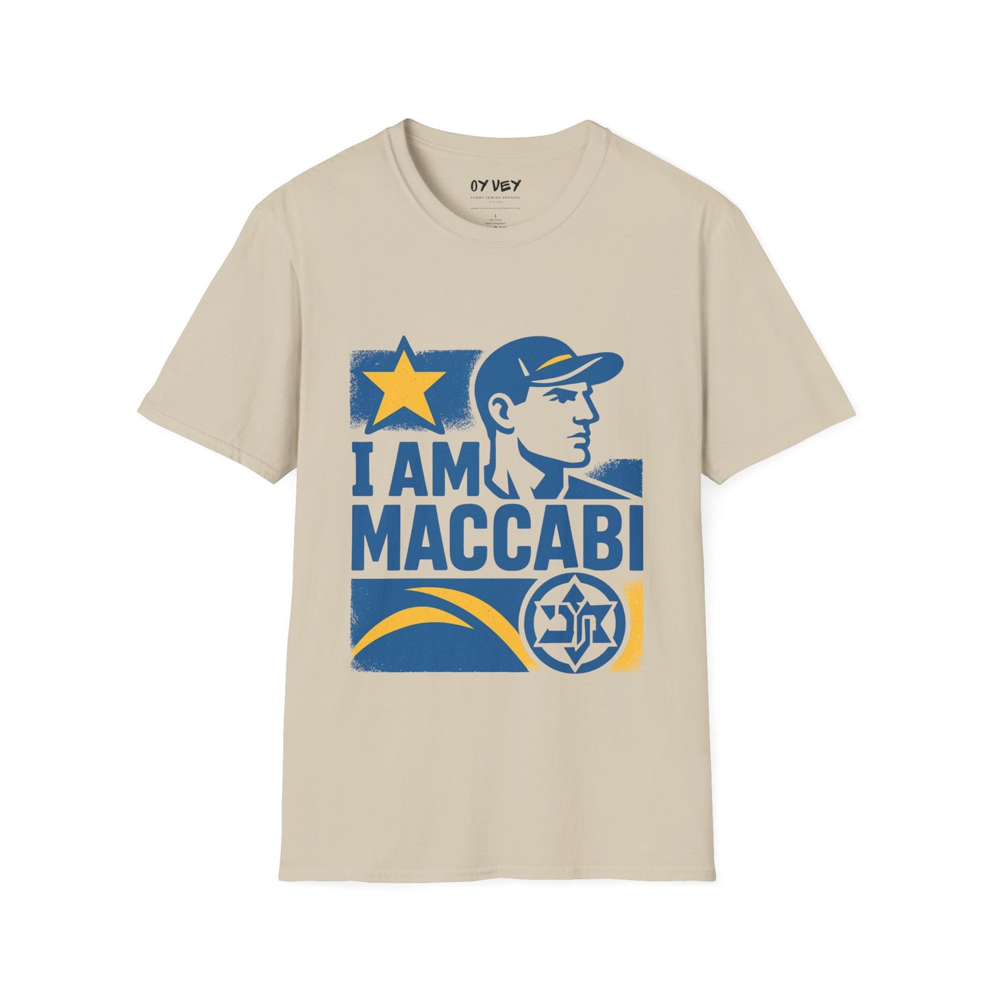 I am Maccabi - Unisex soft T-shirt, Perfect Gift for Maccabees