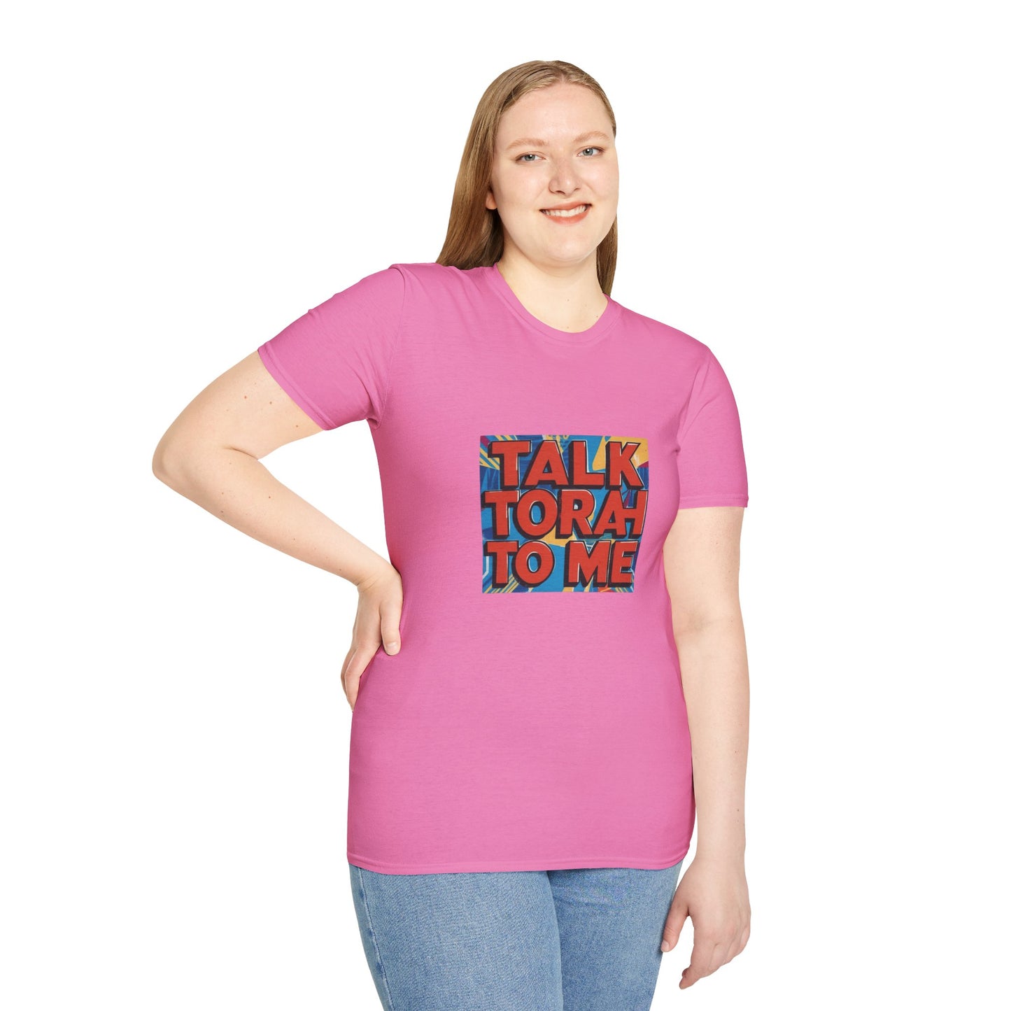 Talk Torah To Me - Unisex soft T-shirt, Perfect Gift for Friends