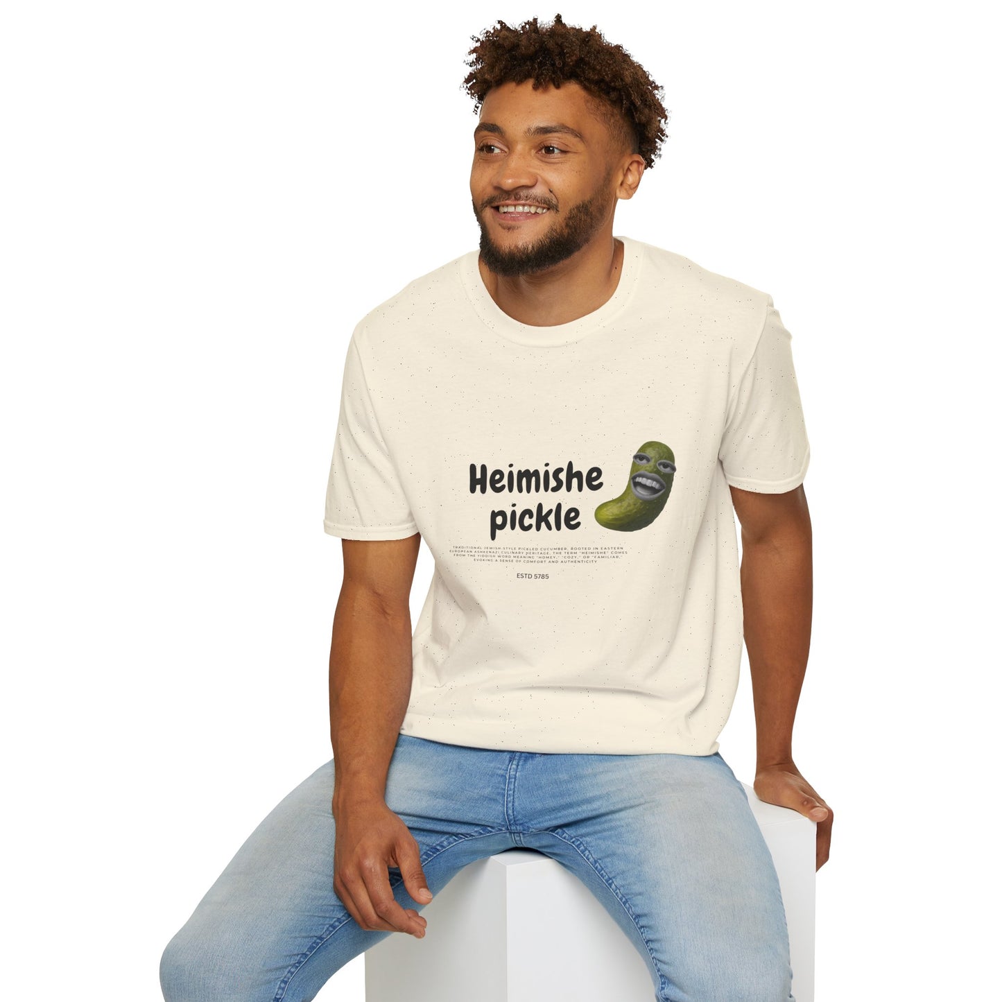 Heimishe pickle - Unisex soft T-shirt