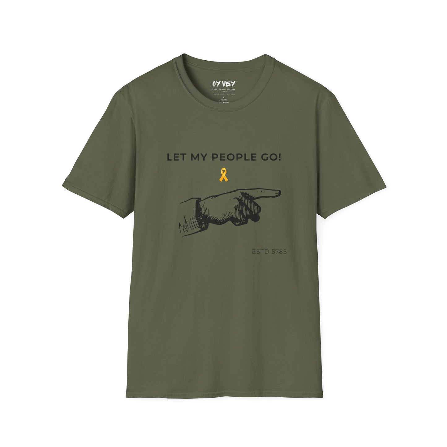 Let My People GO! - Unisex soft T-shirt, Perfect Gift for Friends
