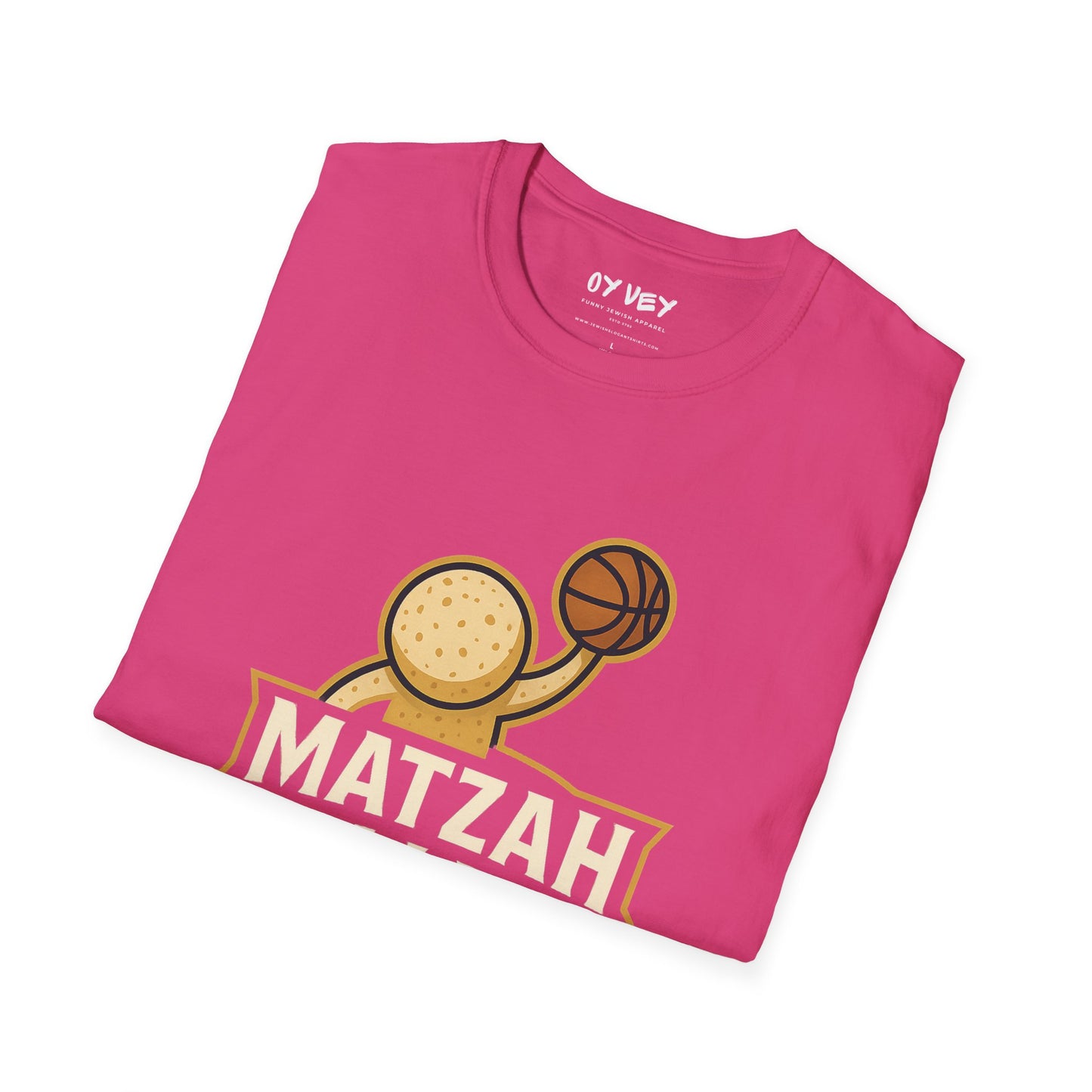 Matza Ballers - Unisex soft T-shirt, Perfect Gift for Friends