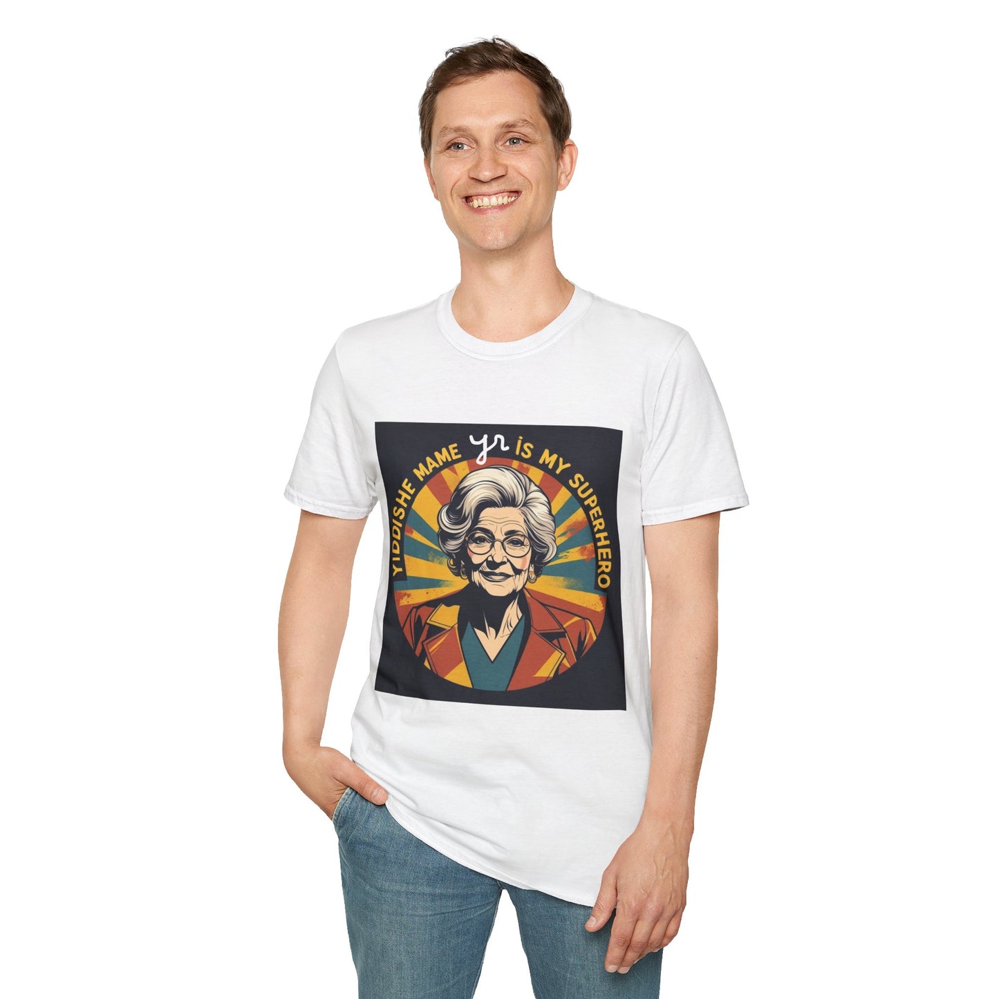 Yiddishe Mame 2 - Unisex soft T-shirt, Perfect Gift for Son