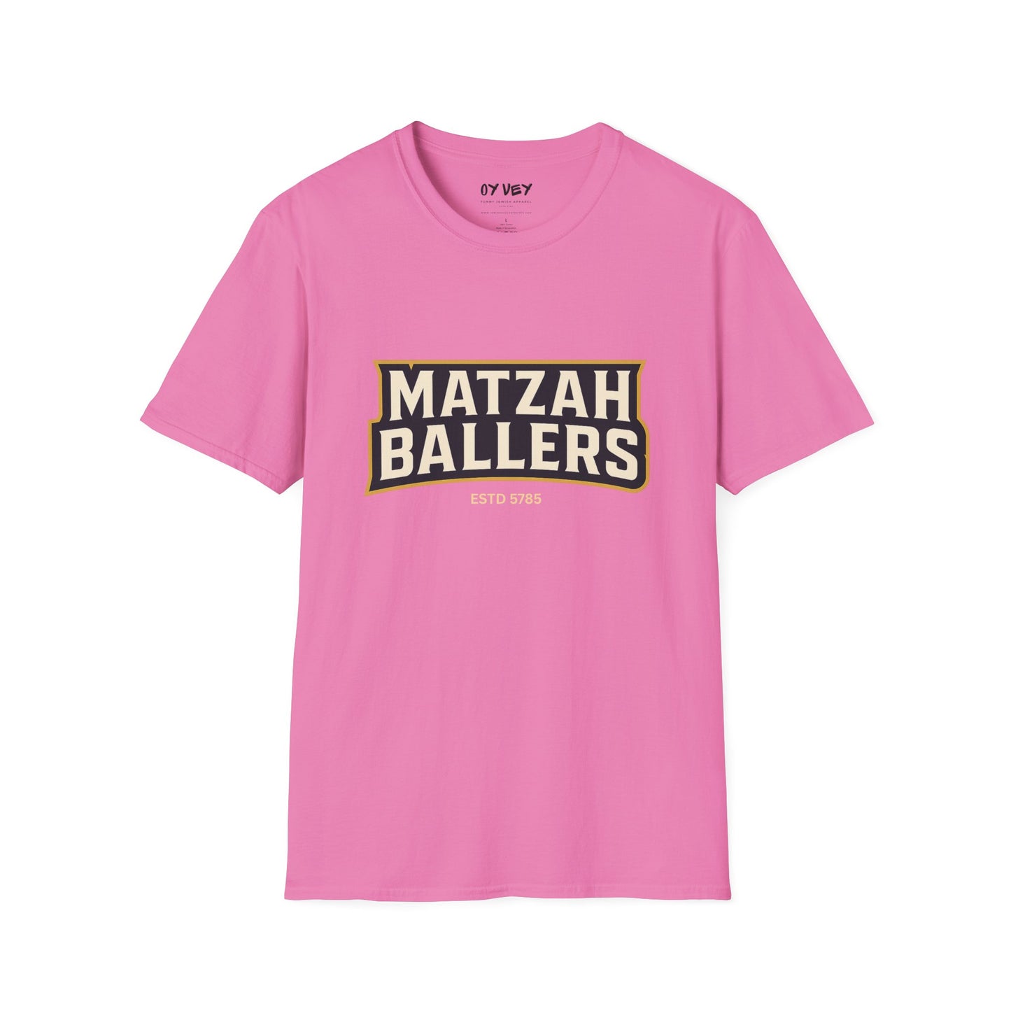 Matza Ballers 3 - Unisex soft T-shirt, Perfect Gift for Friends