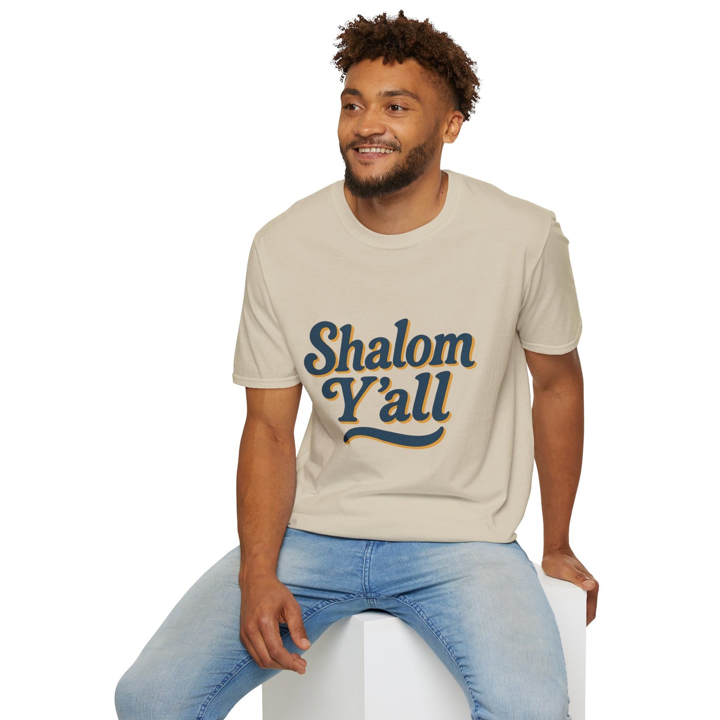 Shalom Yall - Unisex soft T-shirt, Perfect Gift for Friends