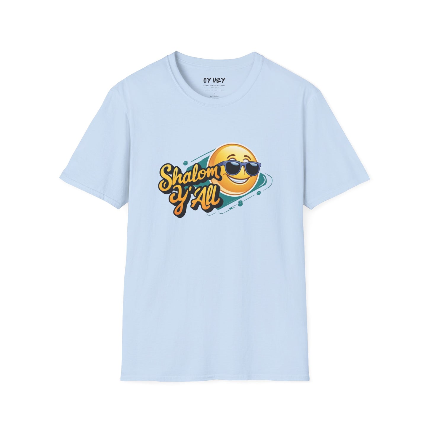 Shalom Y´all - Unisex soft T-shirt, Perfect Gift for Friends