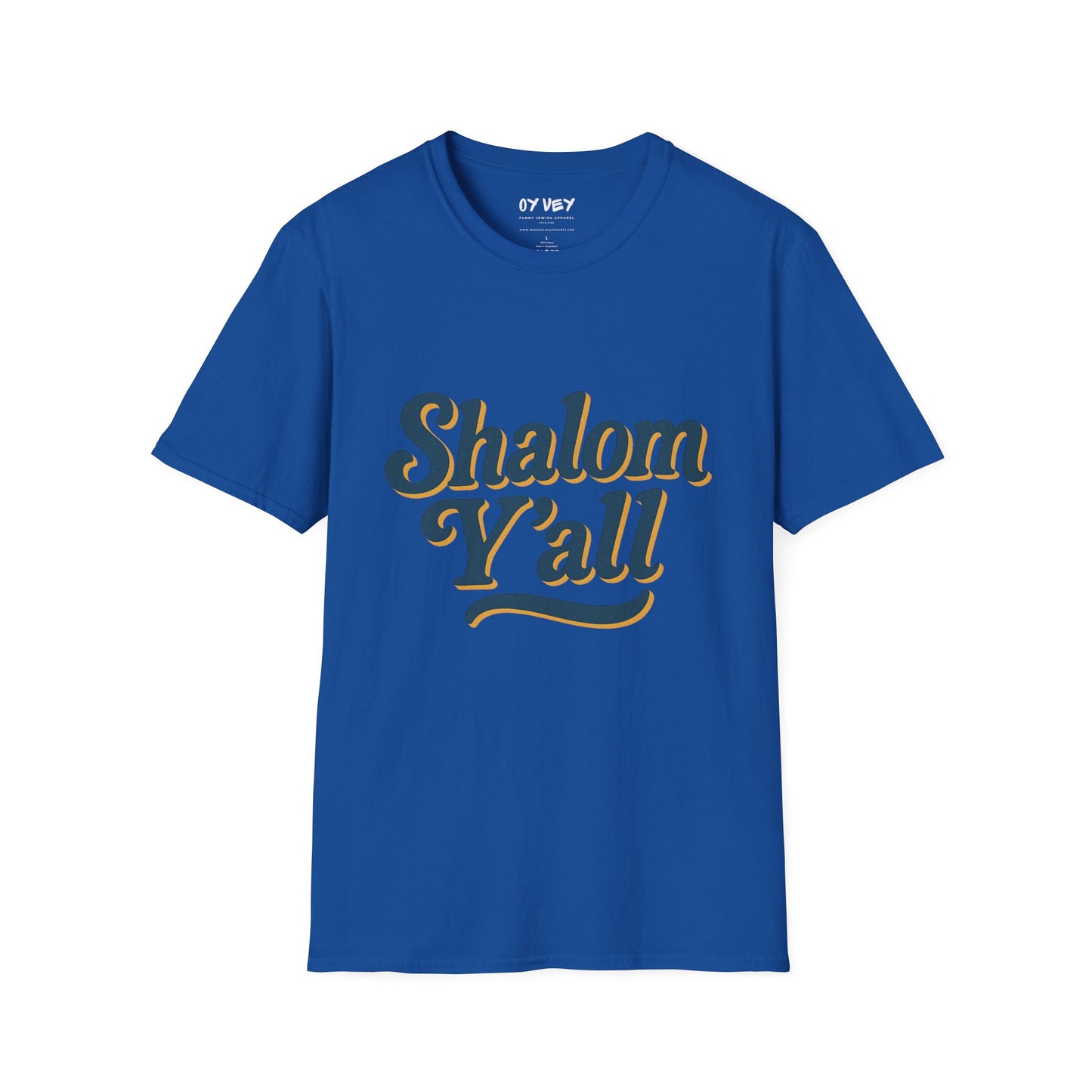 Shalom Yall - Unisex soft T-shirt, Perfect Gift for Friends