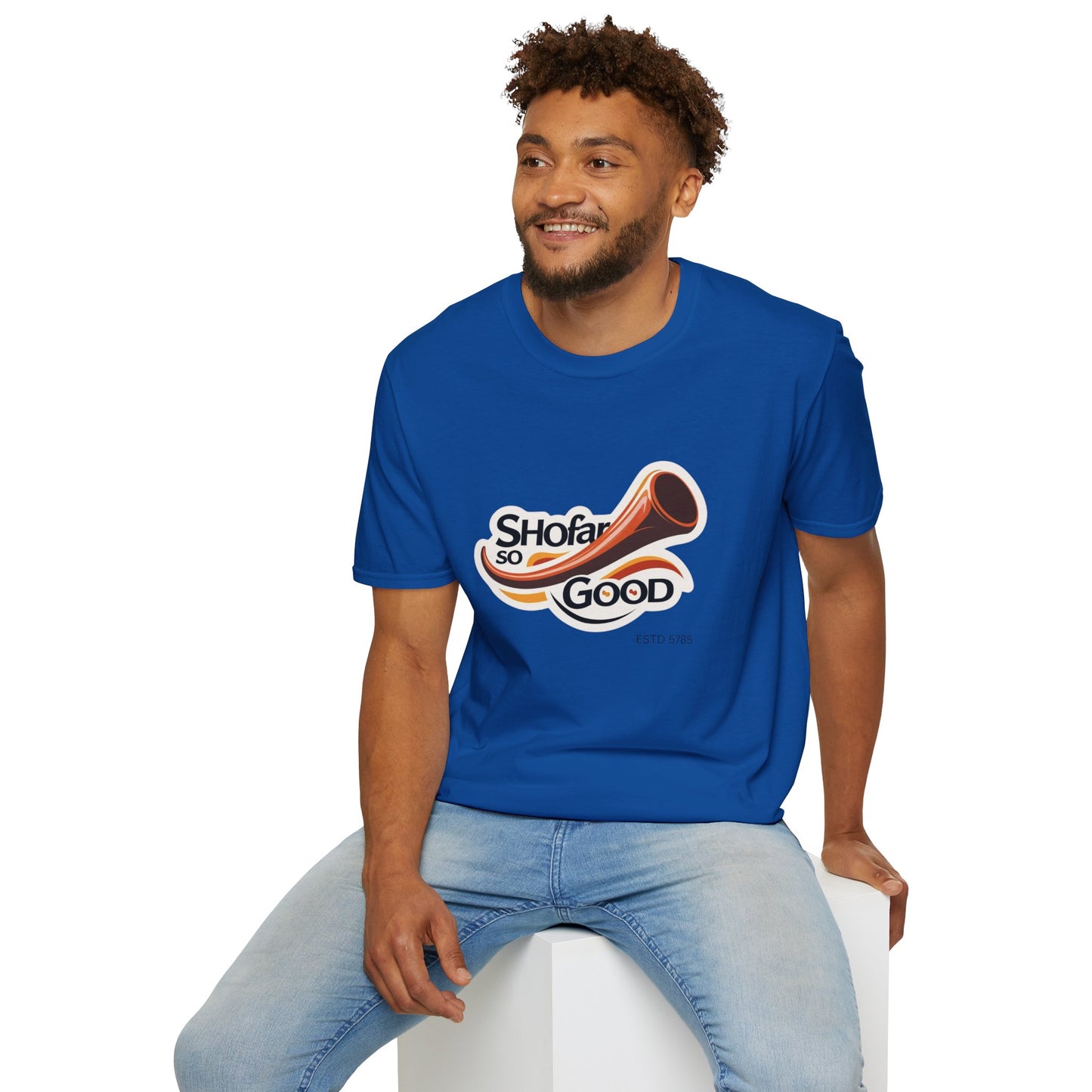 Shofar - Unisex soft T-shirt, Perfect Gift for Rosh Hashanah