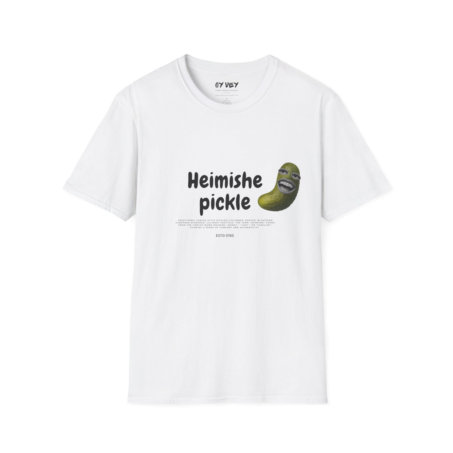 Heimishe pickle - Unisex soft T-shirt