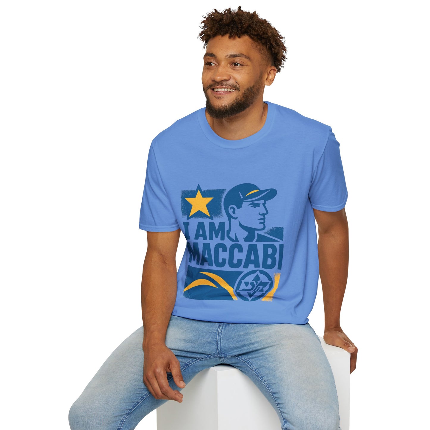 I am Maccabi - Unisex soft T-shirt, Perfect Gift for Maccabees