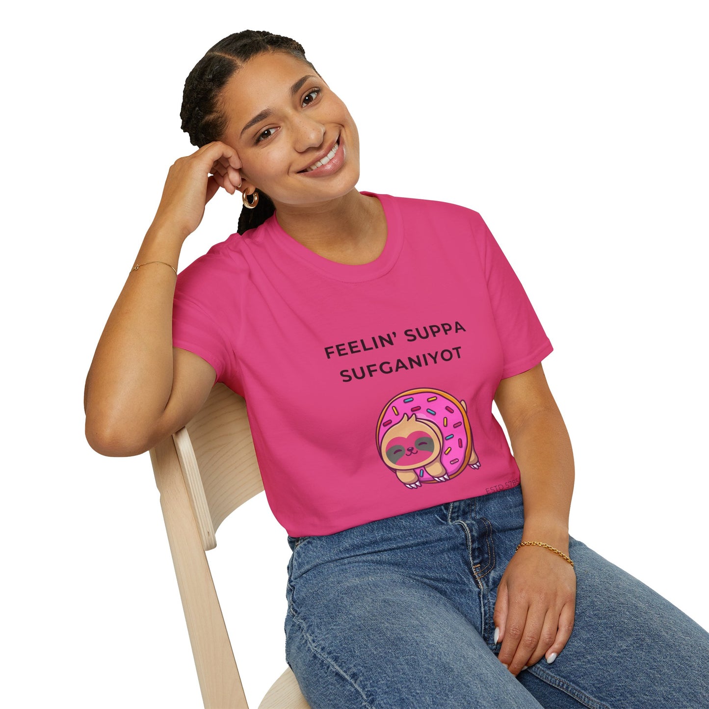 Sufganiyot - Unisex soft T-shirt, Perfect Gift for Chanukkah