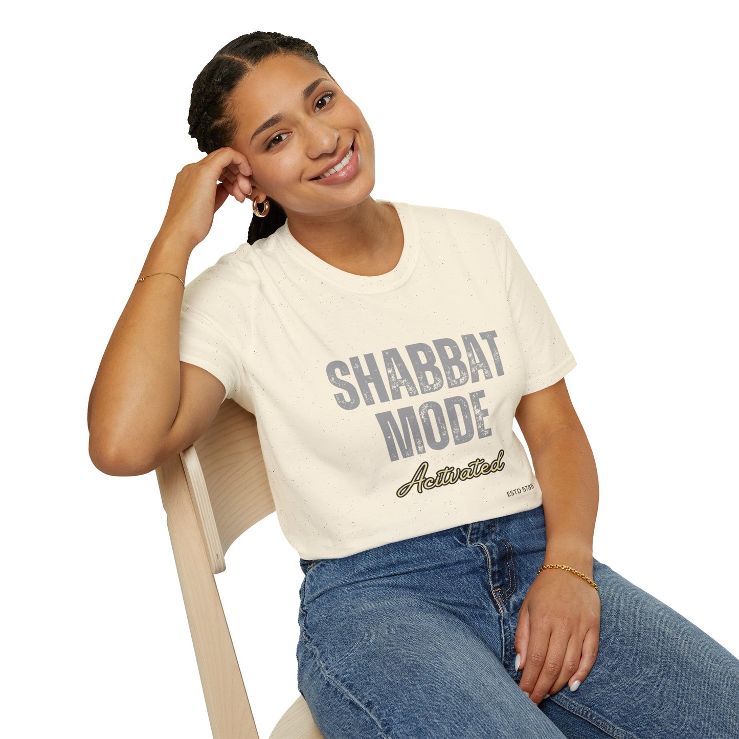 Shabbat Mode Activated 2 - Unisex soft T-shirt, Perfect Gift for Friends