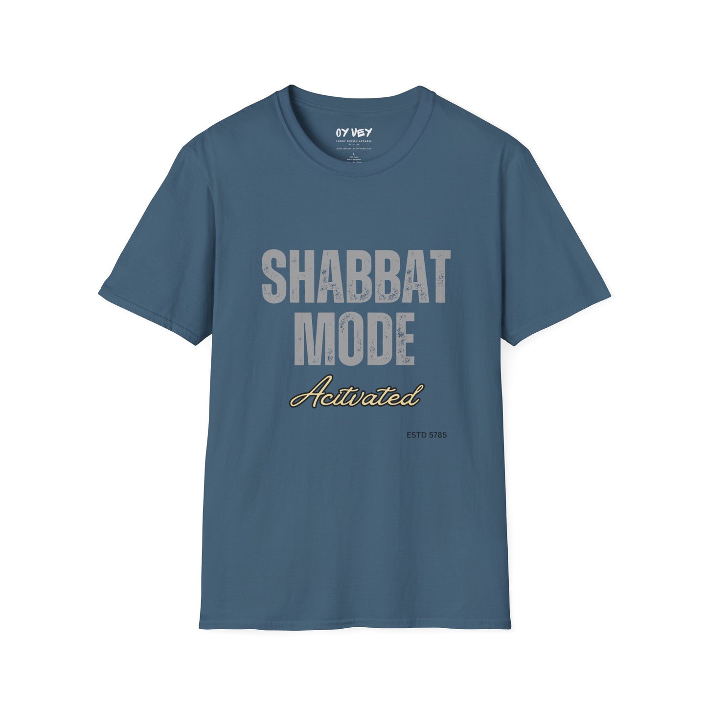 Shabbat Mode Activated 2 - Unisex soft T-shirt, Perfect Gift for Friends