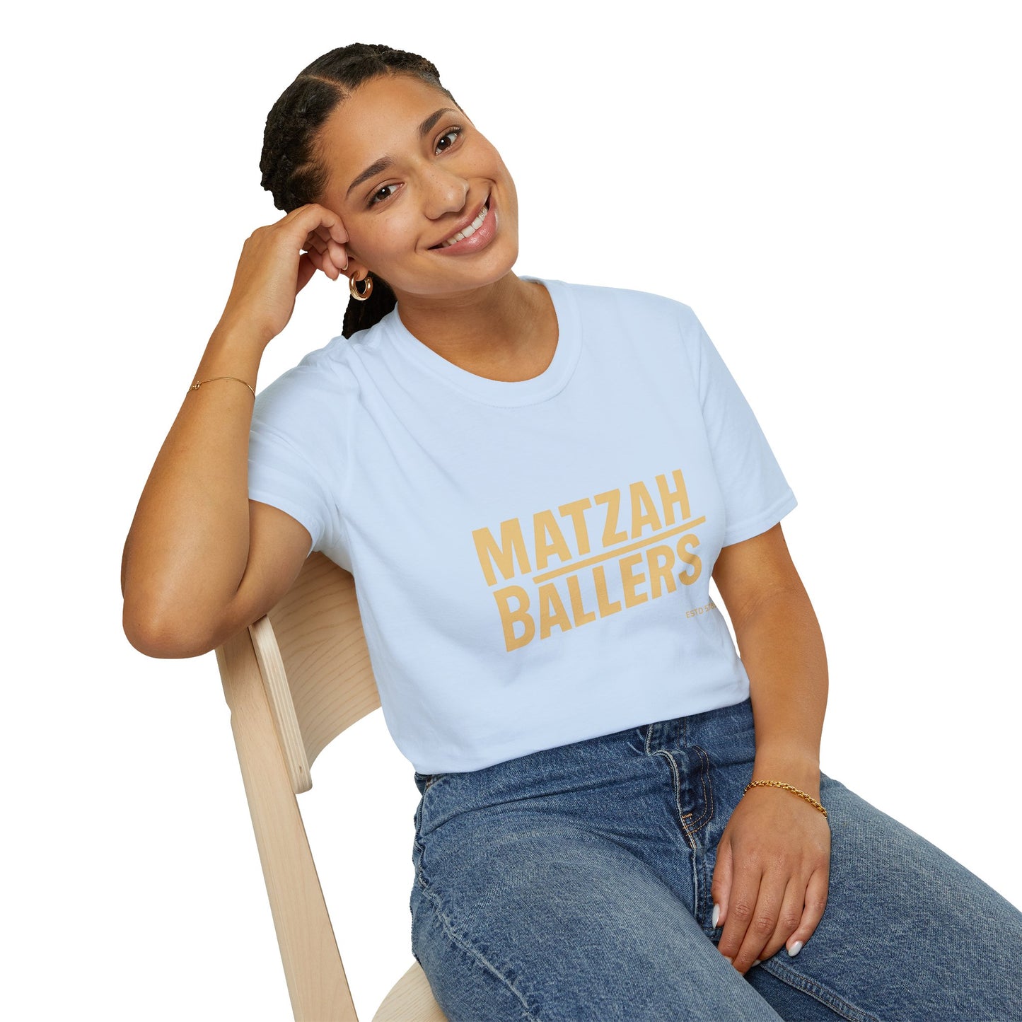 Matzah Ballers - Unisex soft T-shirt, Perfect Gift for Friends