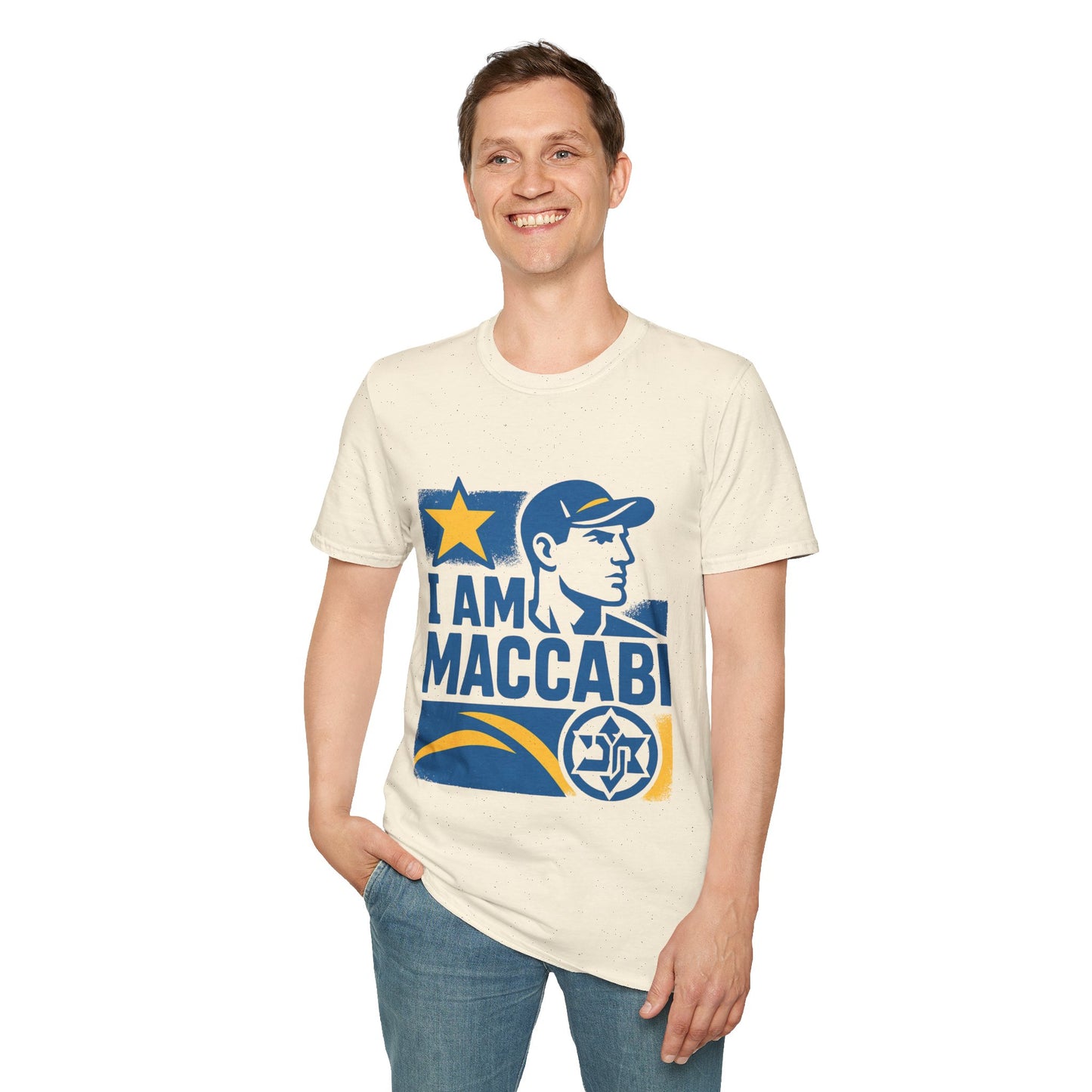 I am Maccabi - Unisex soft T-shirt, Perfect Gift for Maccabees