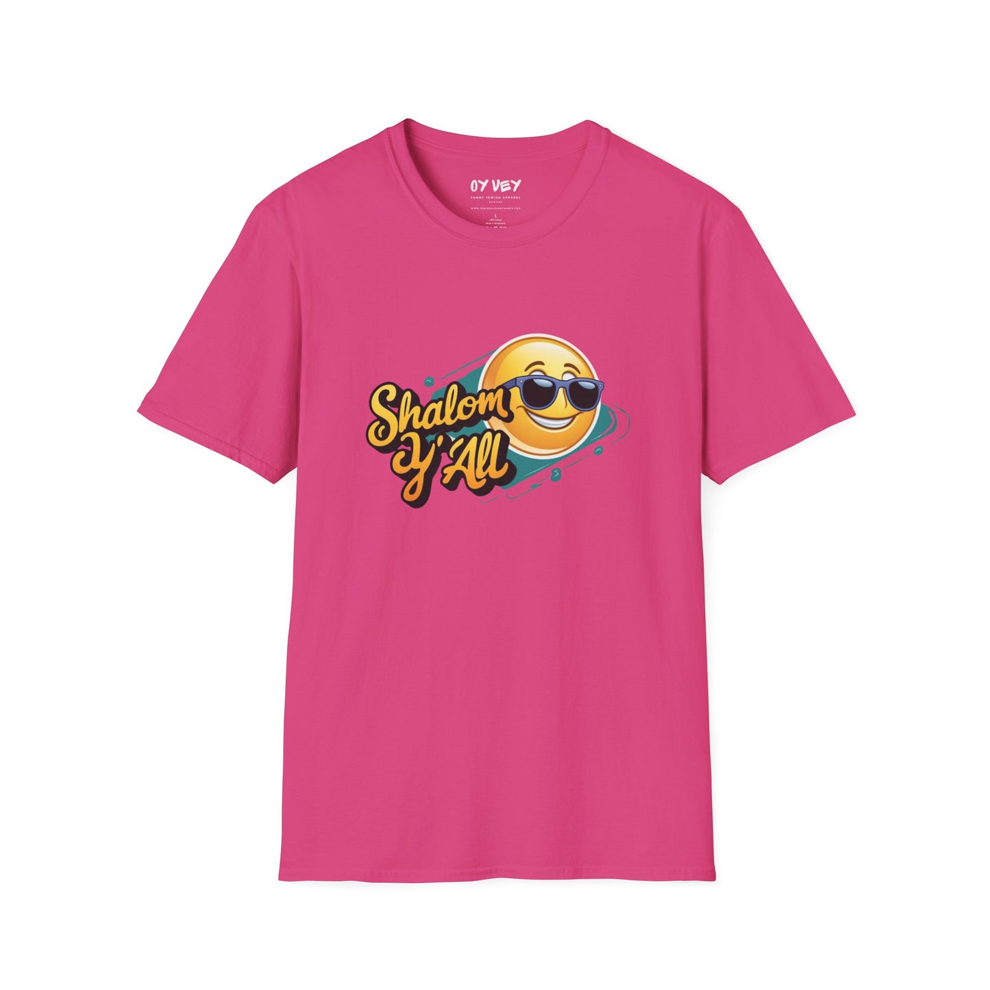 Shalom Y´all - Unisex soft T-shirt, Perfect Gift for Friends