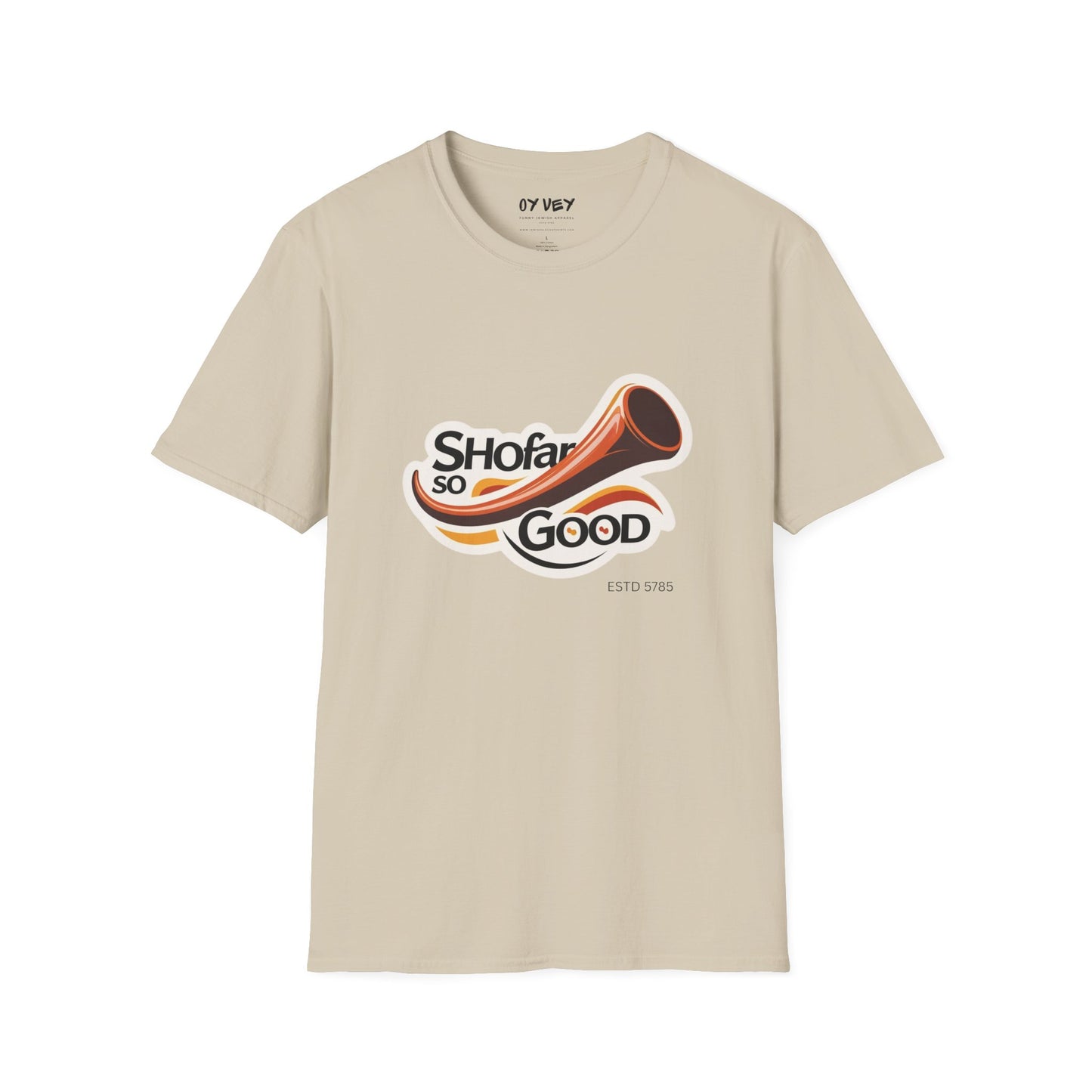 Shofar - Unisex soft T-shirt, Perfect Gift for Rosh Hashanah