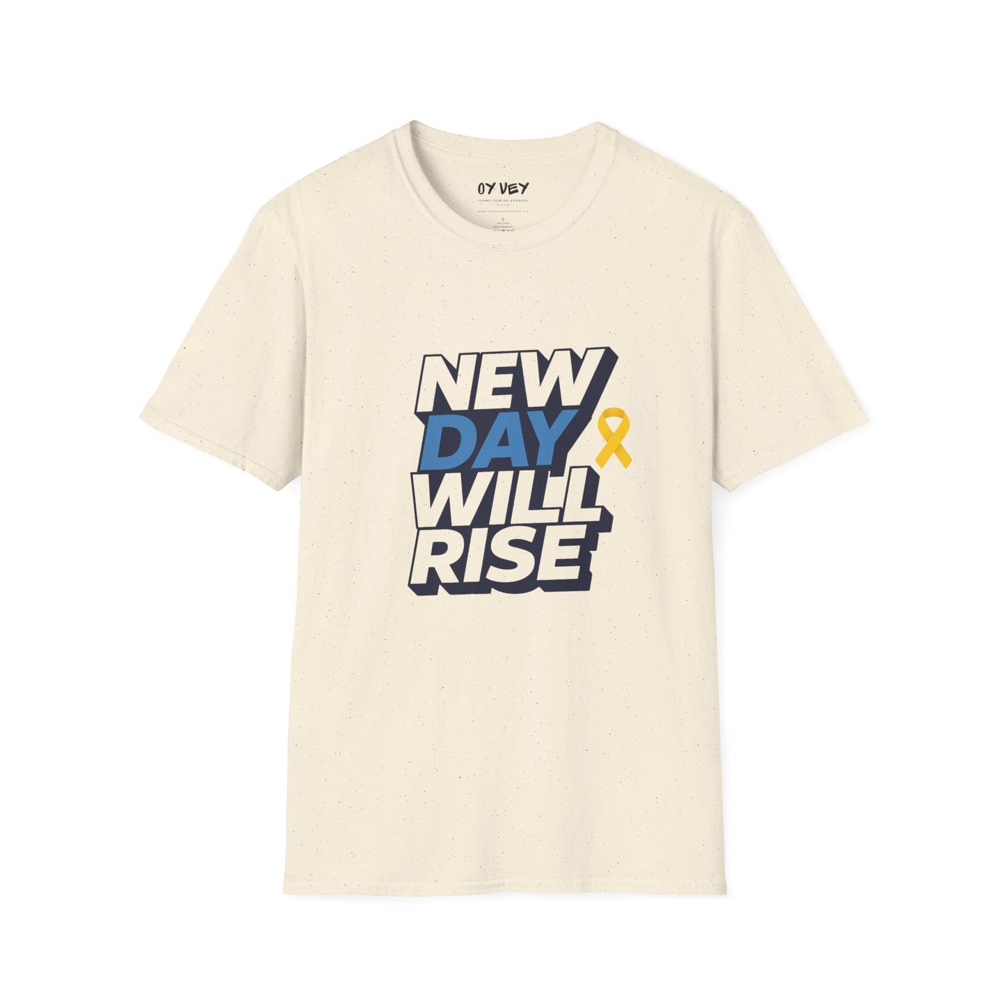 New Day Will Rise - Unisex soft T-shirt, Perfect Gift for Israel Supporters